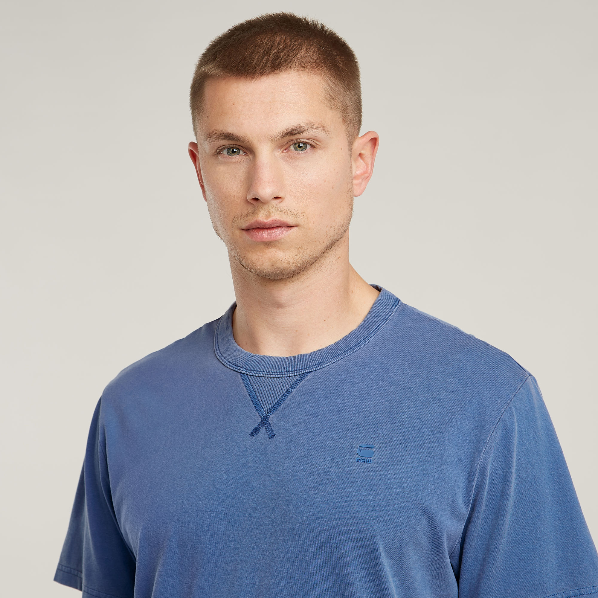G-Star RAW Nifous T-Shirt Midden blauw Heren