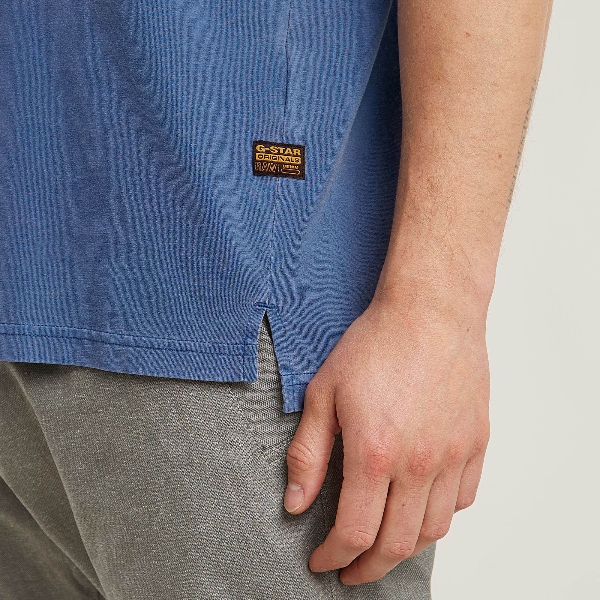 G-Star RAW Nifous T-Shirt Midden blauw Heren