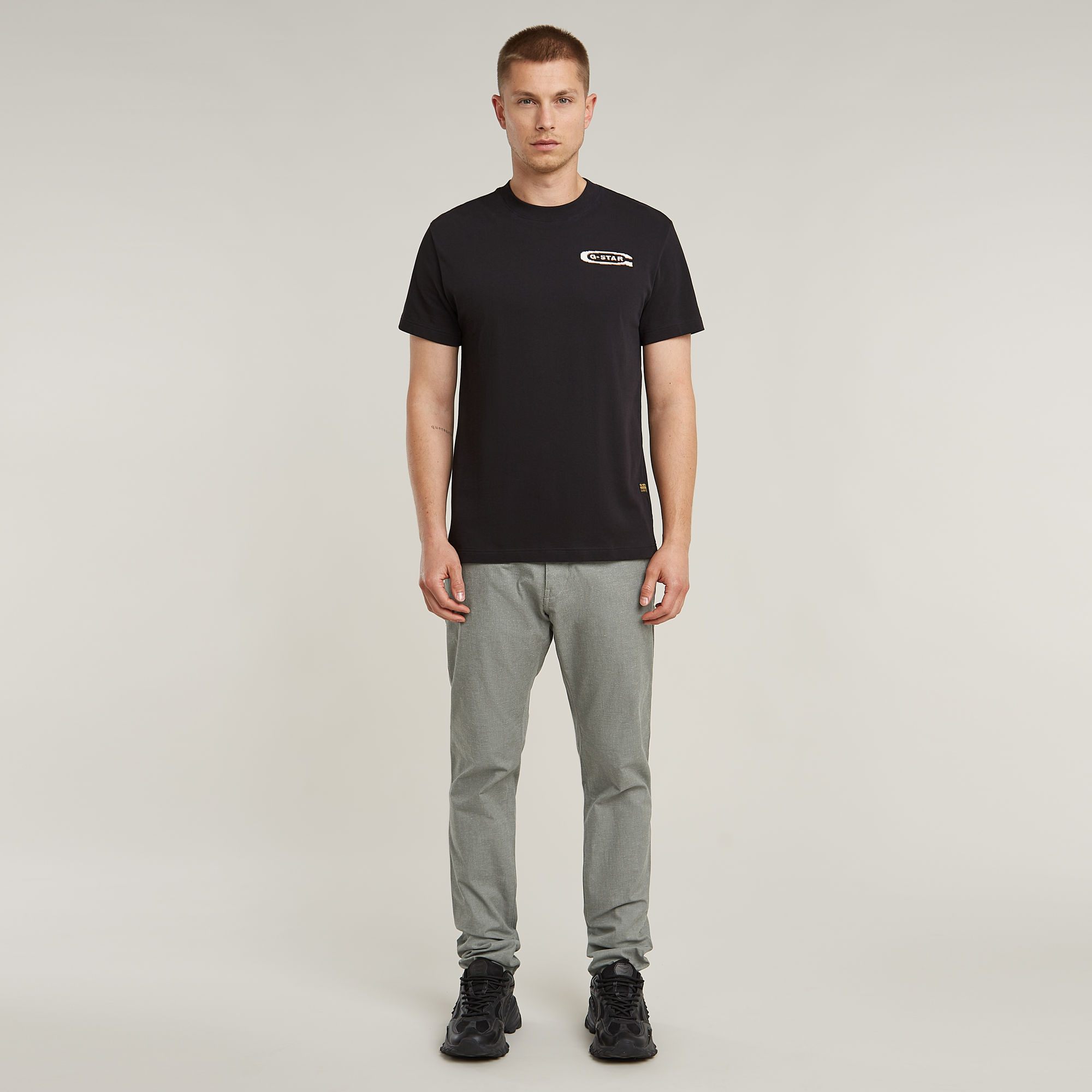 G-Star RAW Back Graphic Arch T-Shirt Zwart Heren