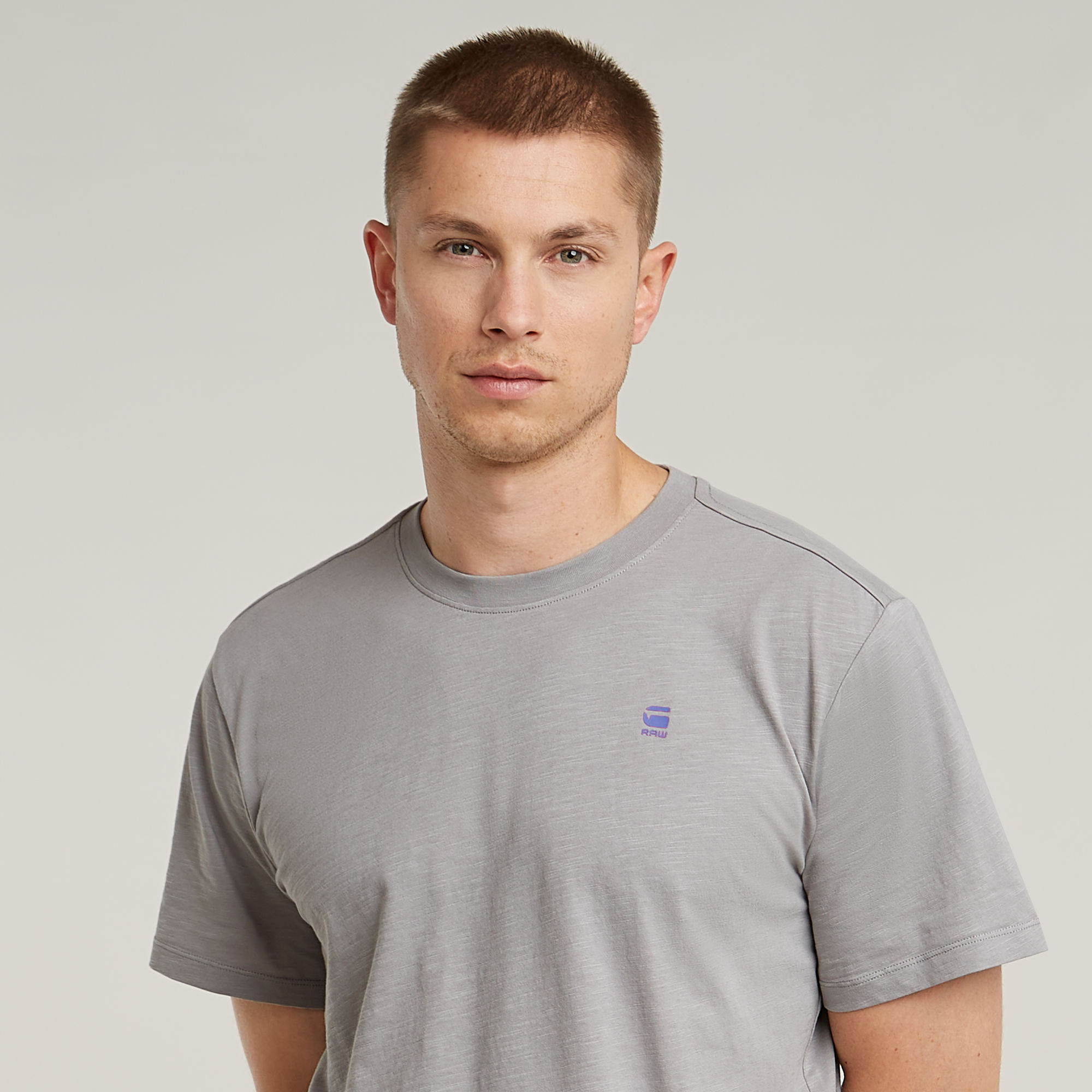 G-Star RAW Lash Back Graphic T-Shirt Grijs Heren