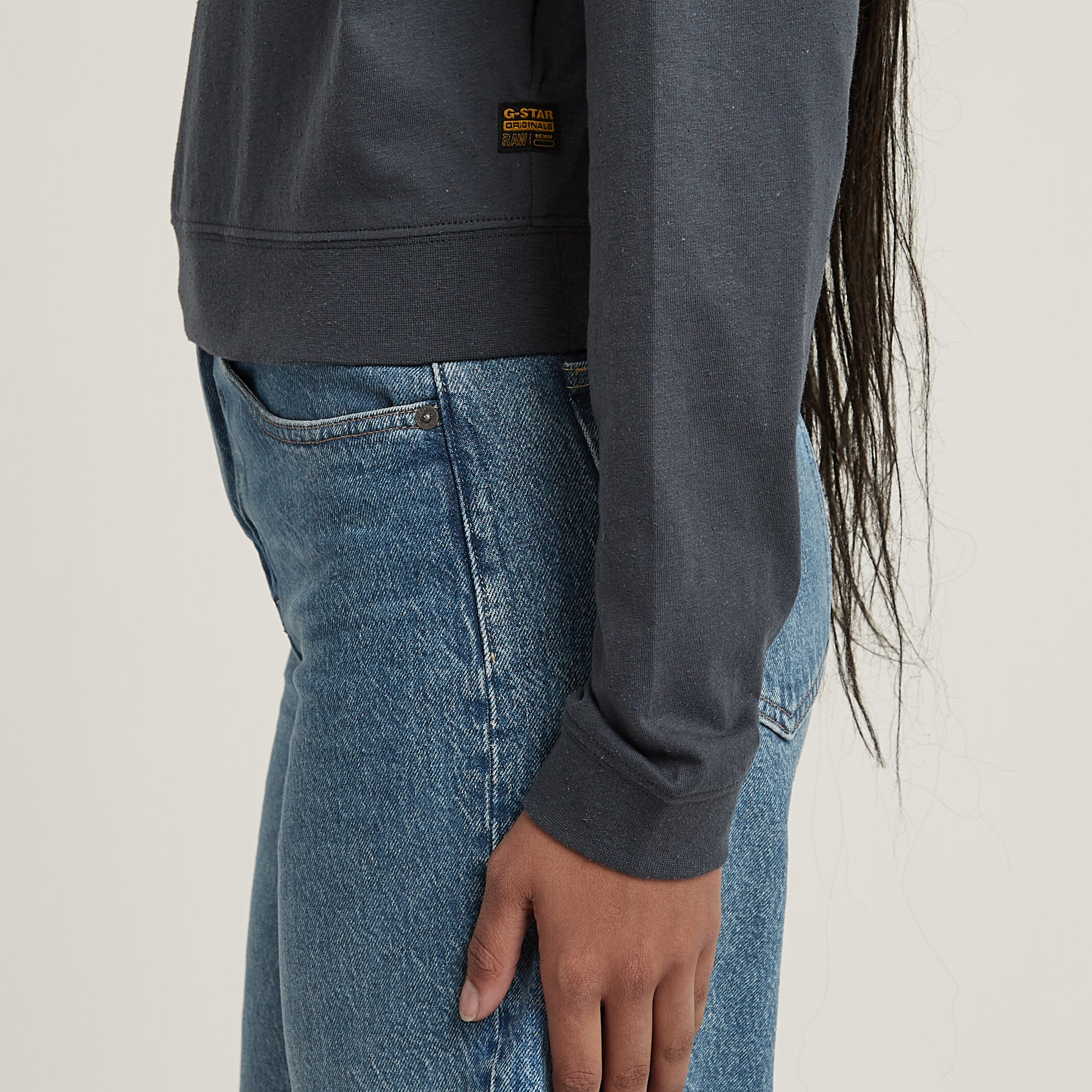 G-Star RAW Constructed Top Grijs Dames