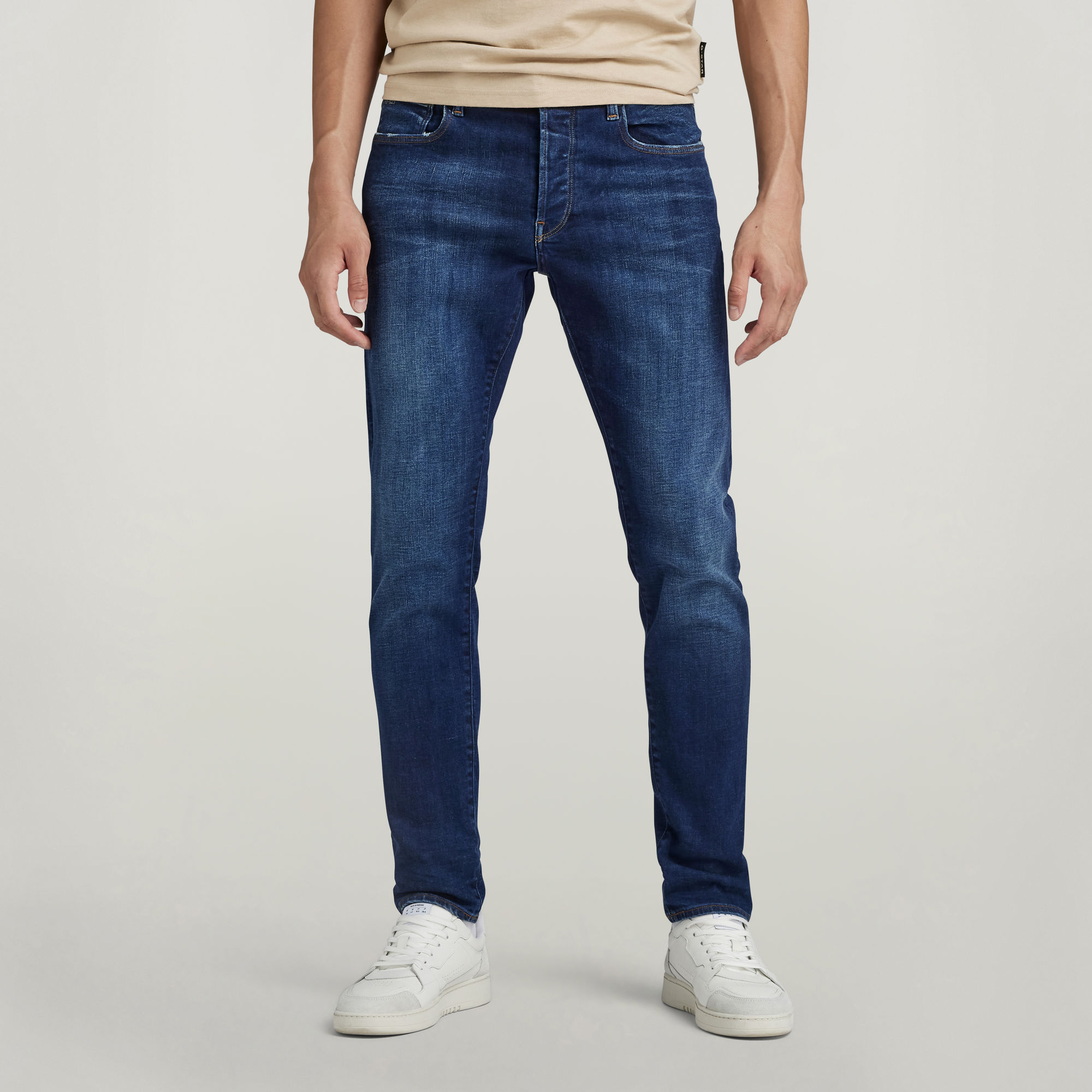 

3301 Slim Jeans - Donkerblauw - Heren