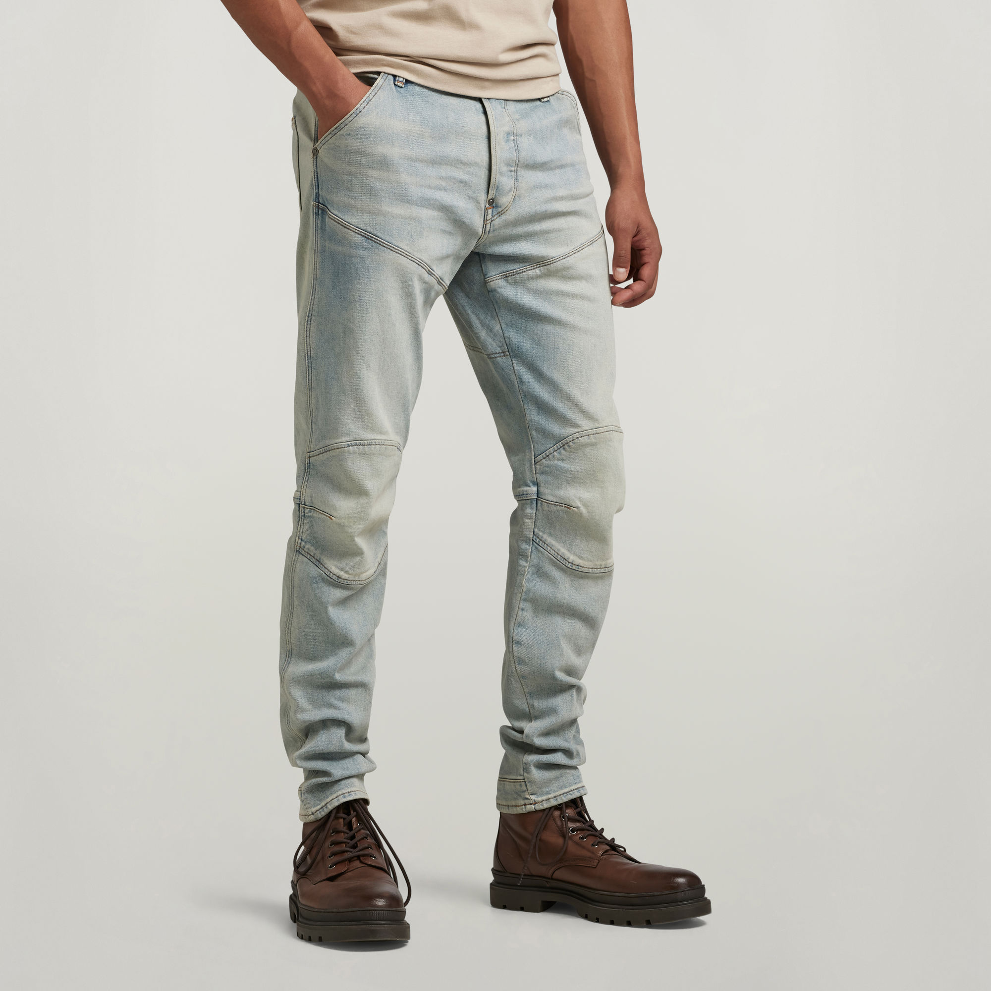 

5620 3D Slim Jeans - Medium blue - Men