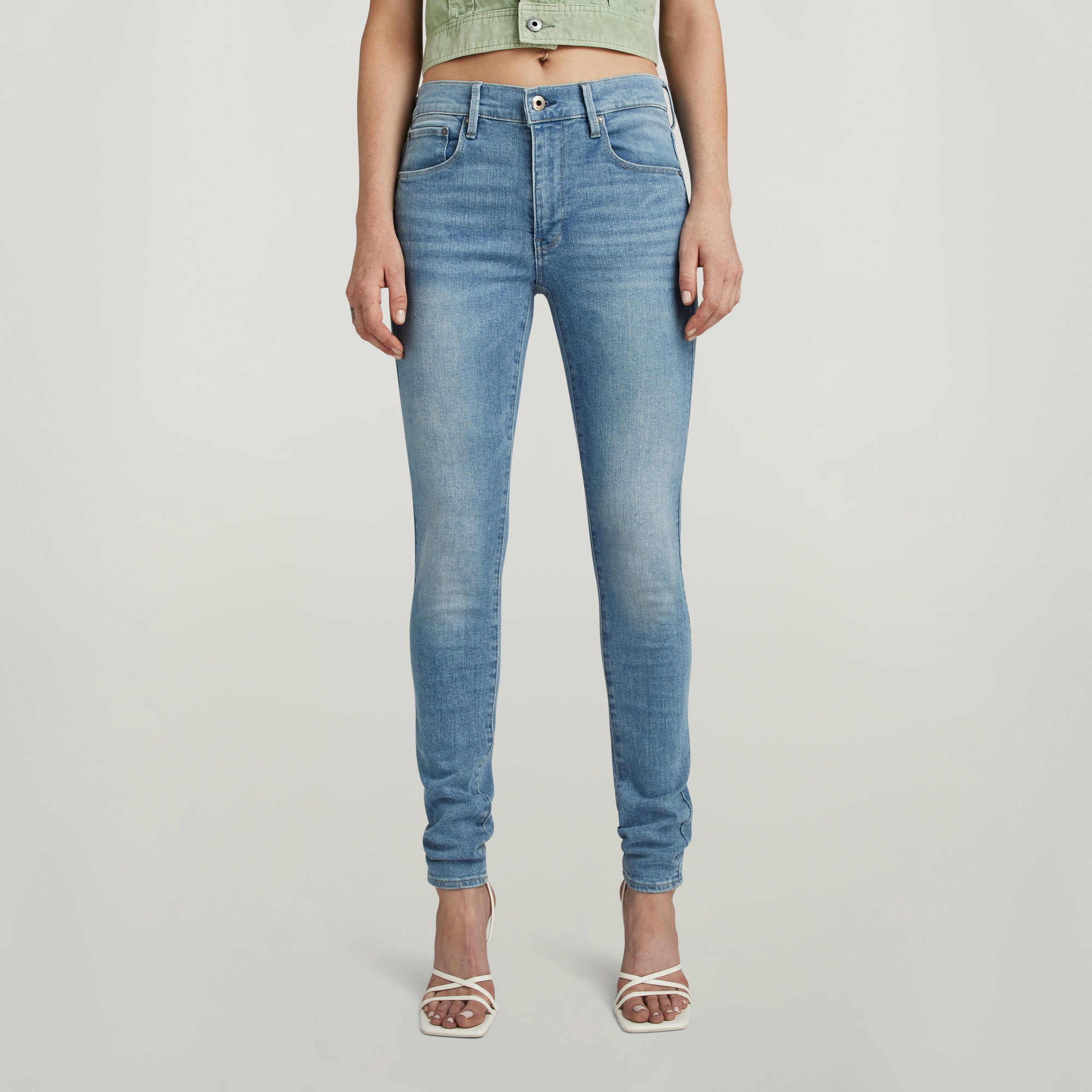 

3301 Skinny Jeans - Medium blue - Women