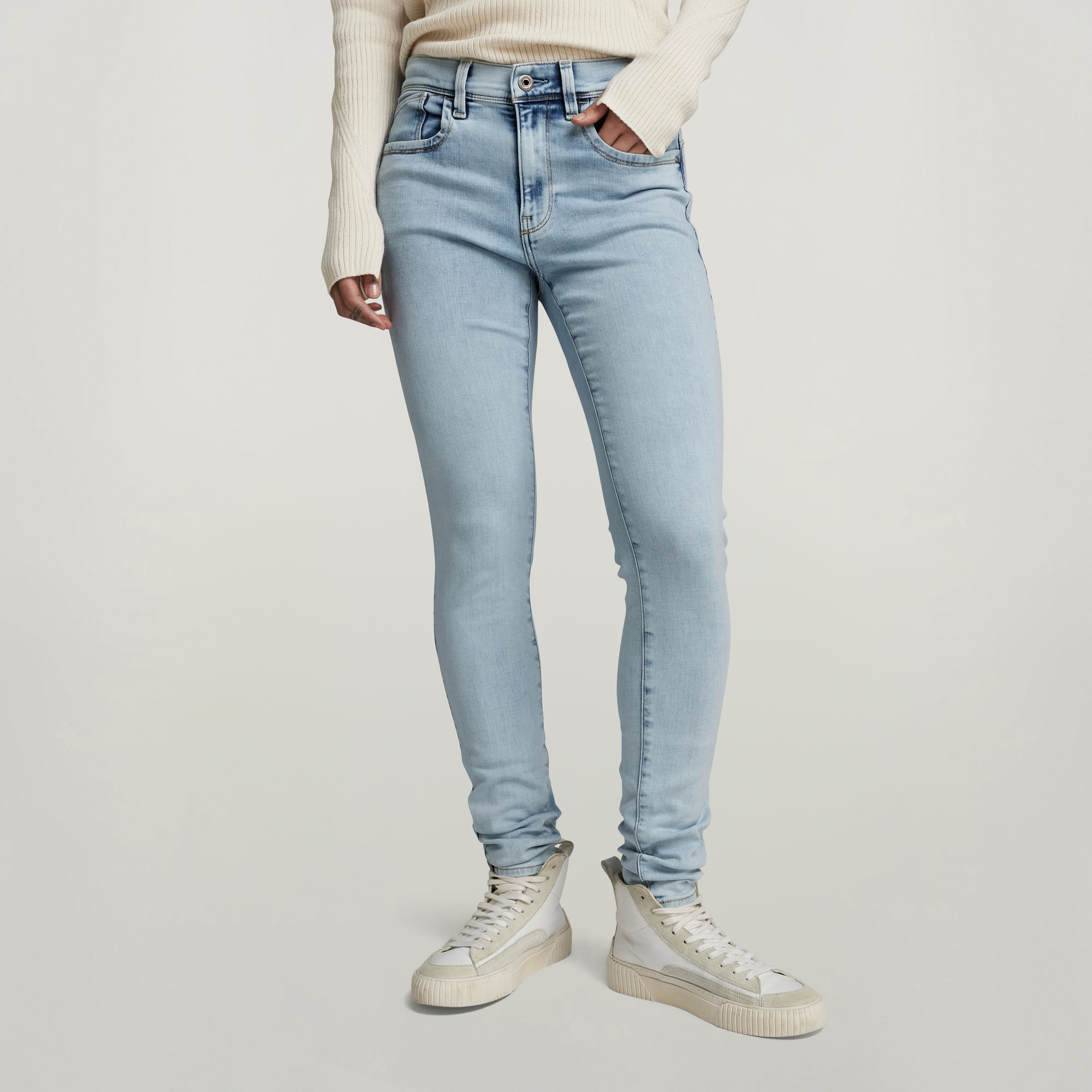 Lhana Super Skinny Jeans - Hellblau - Damen