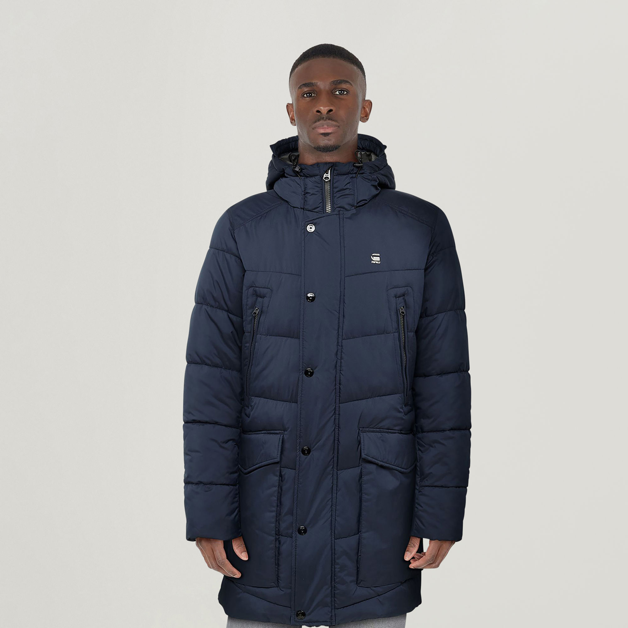 

Whistler Hooded Parka - Dark blue - Men