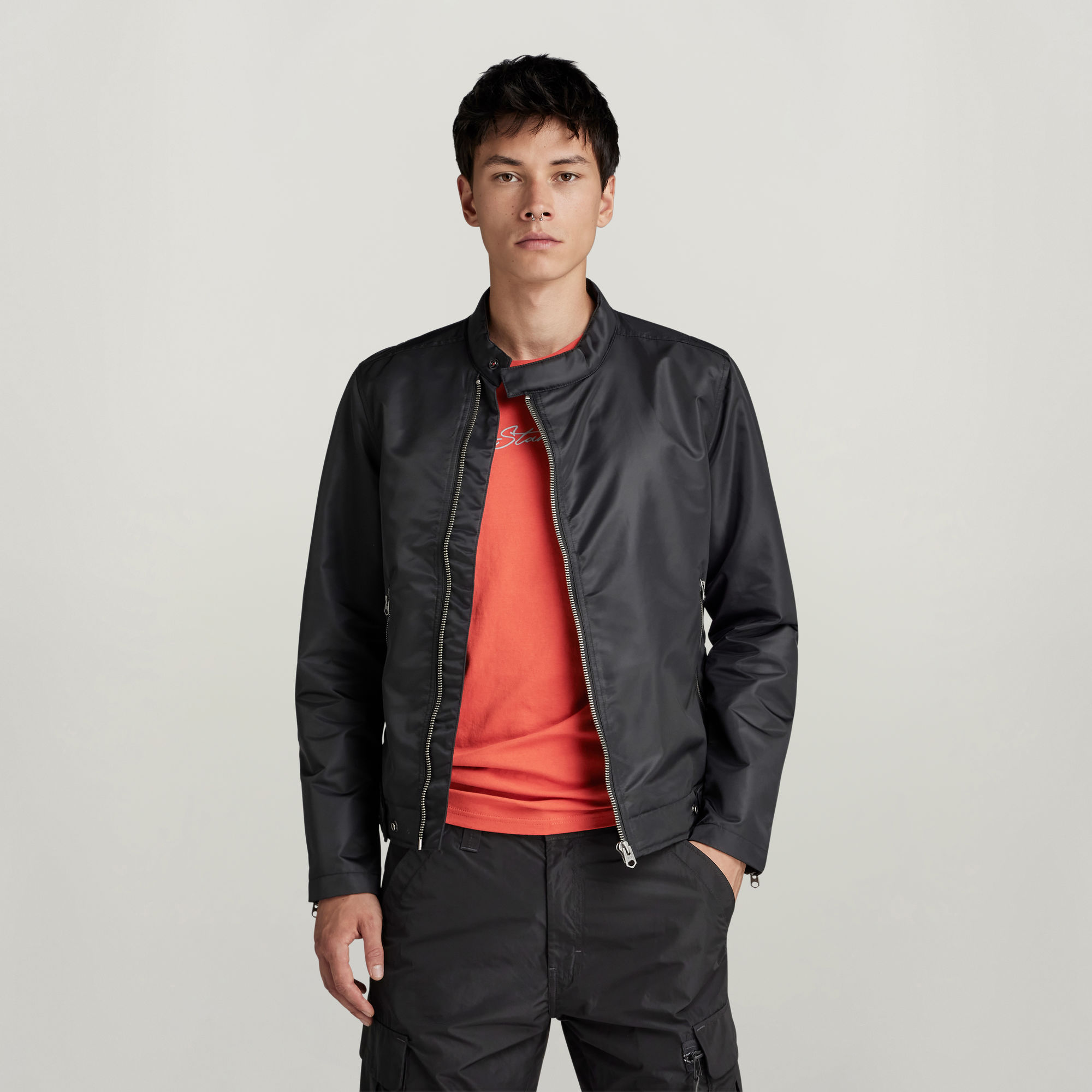 G-Star RAW Biker Jack Zwart Heren