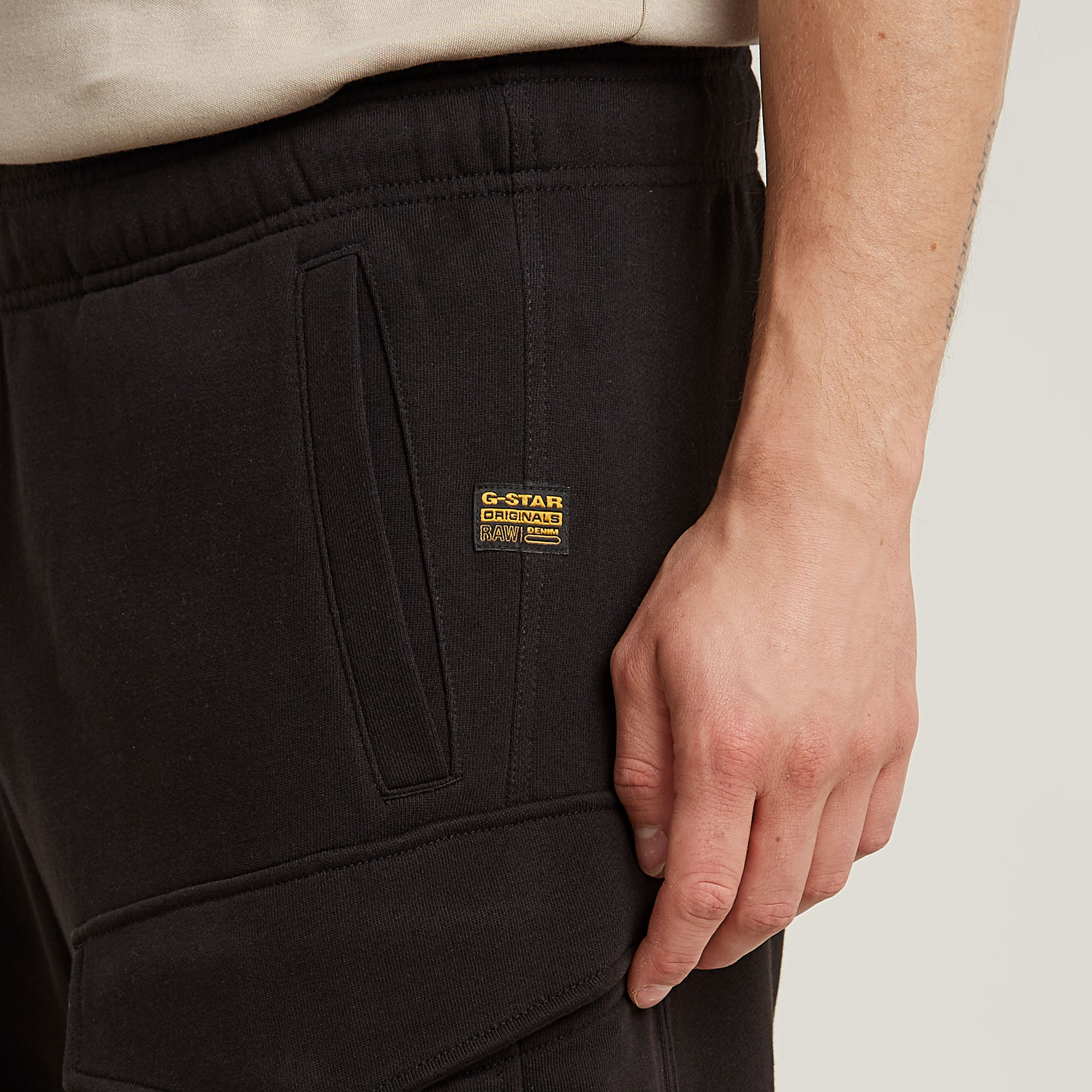 G-Star RAW Rovic Sweatshort Zwart Heren