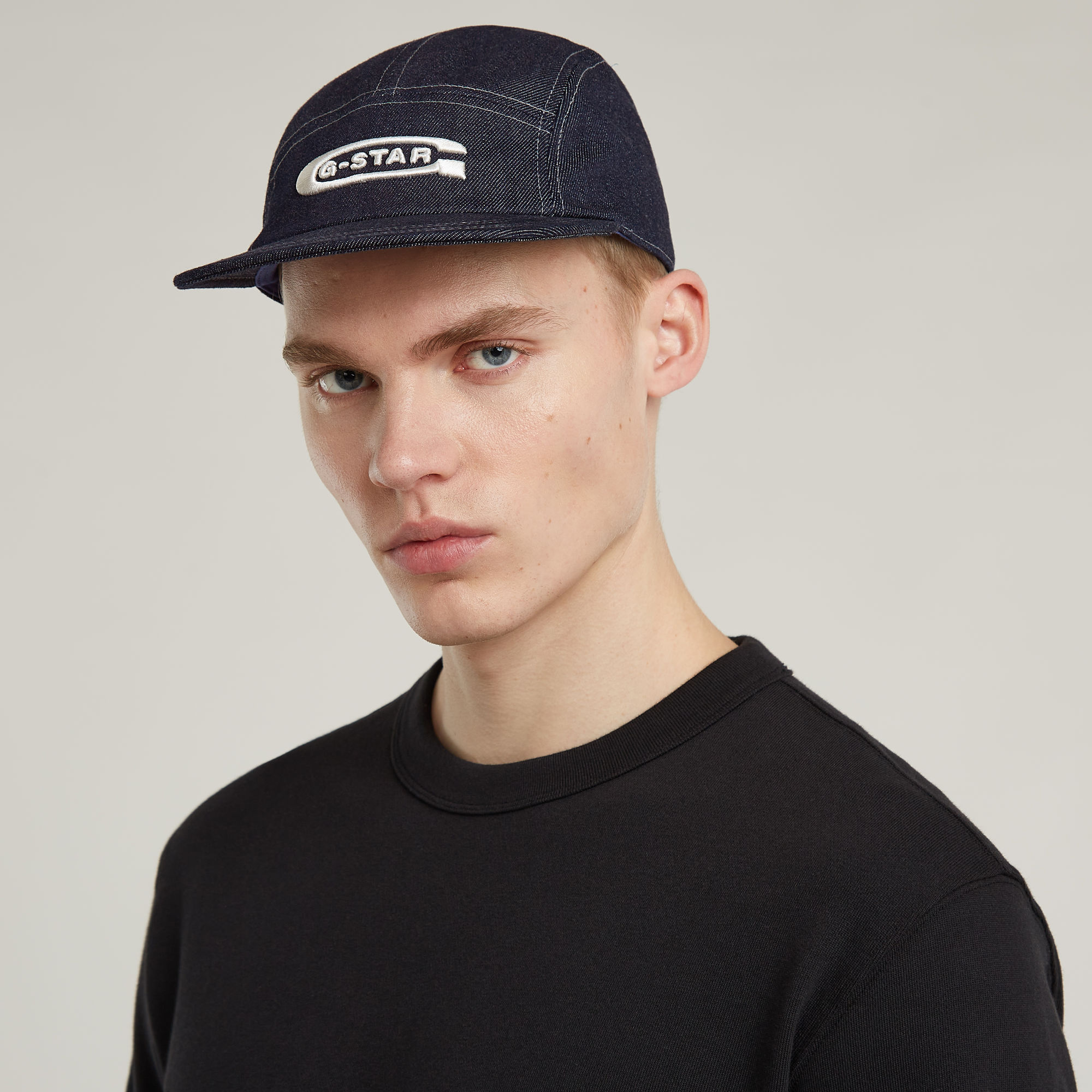 G-Star RAW Flat Brim 5 Panel Cap Donkerblauw Heren