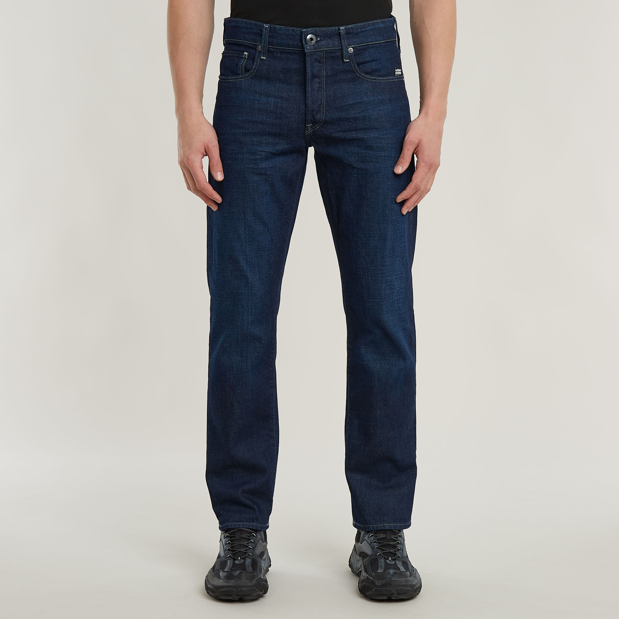 

3301 Straight Jeans - Dark blue - Men