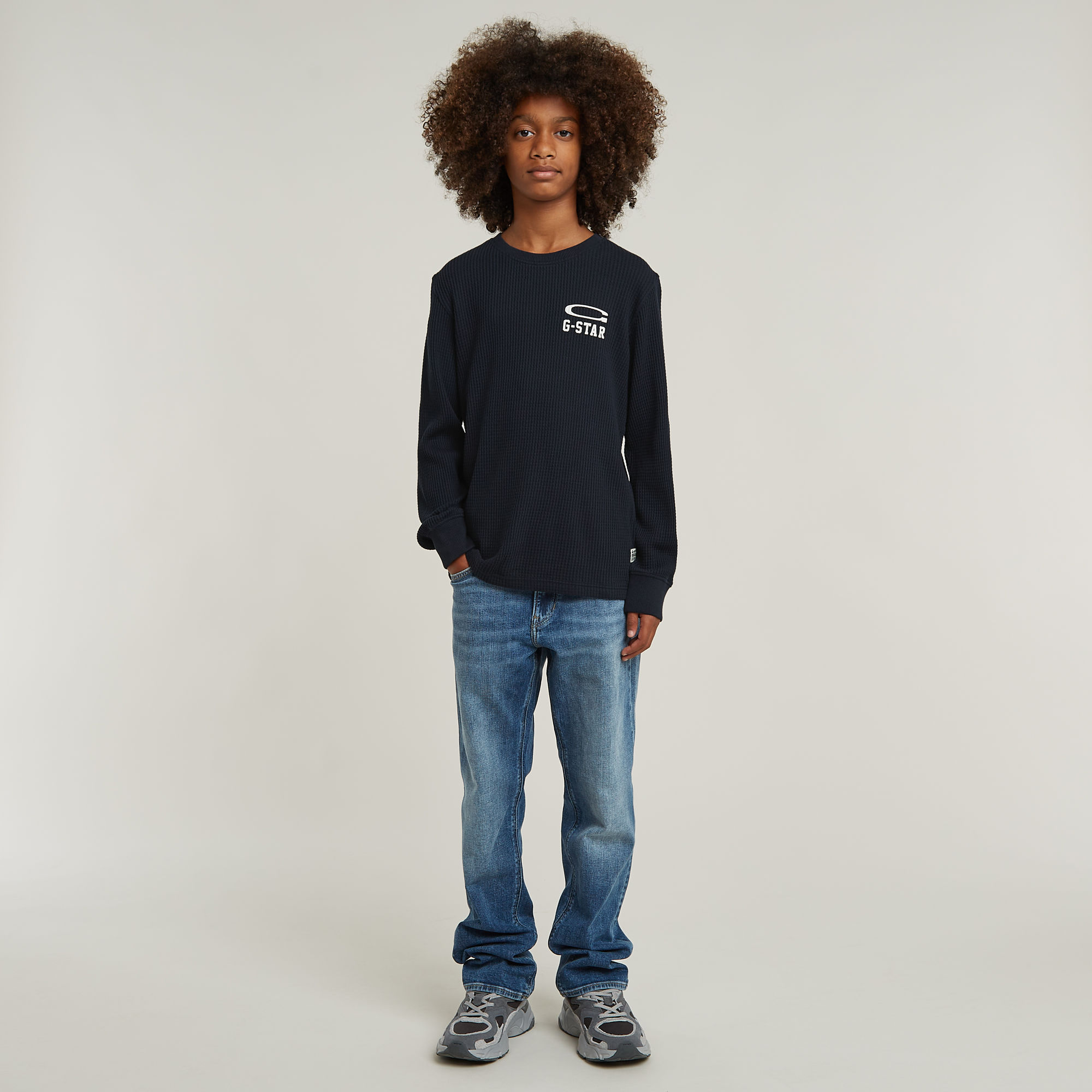 G-Star RAW Jongens Tweeter Donkerblauw jongens