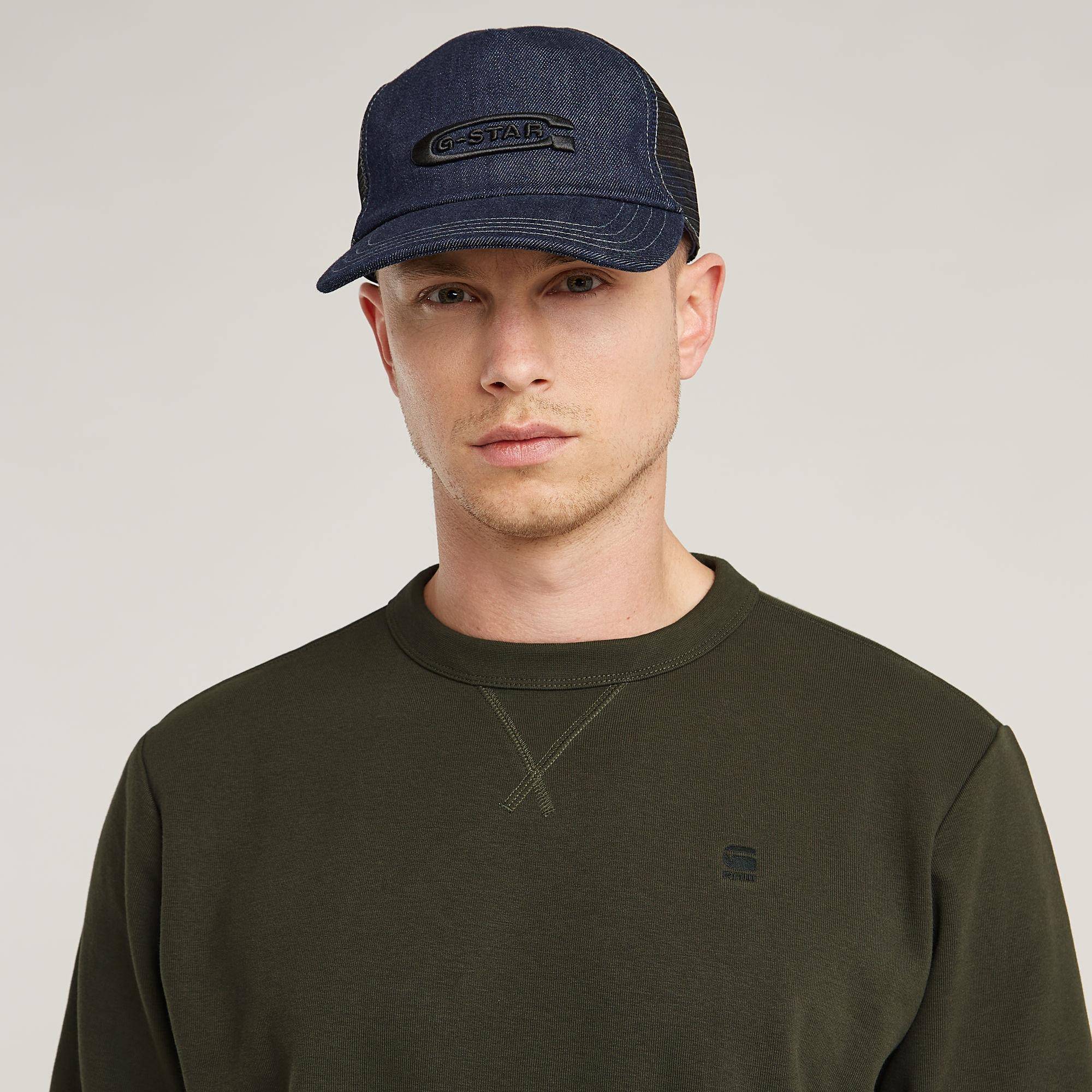 G-Star RAW Nifous Sweater Grijs Heren