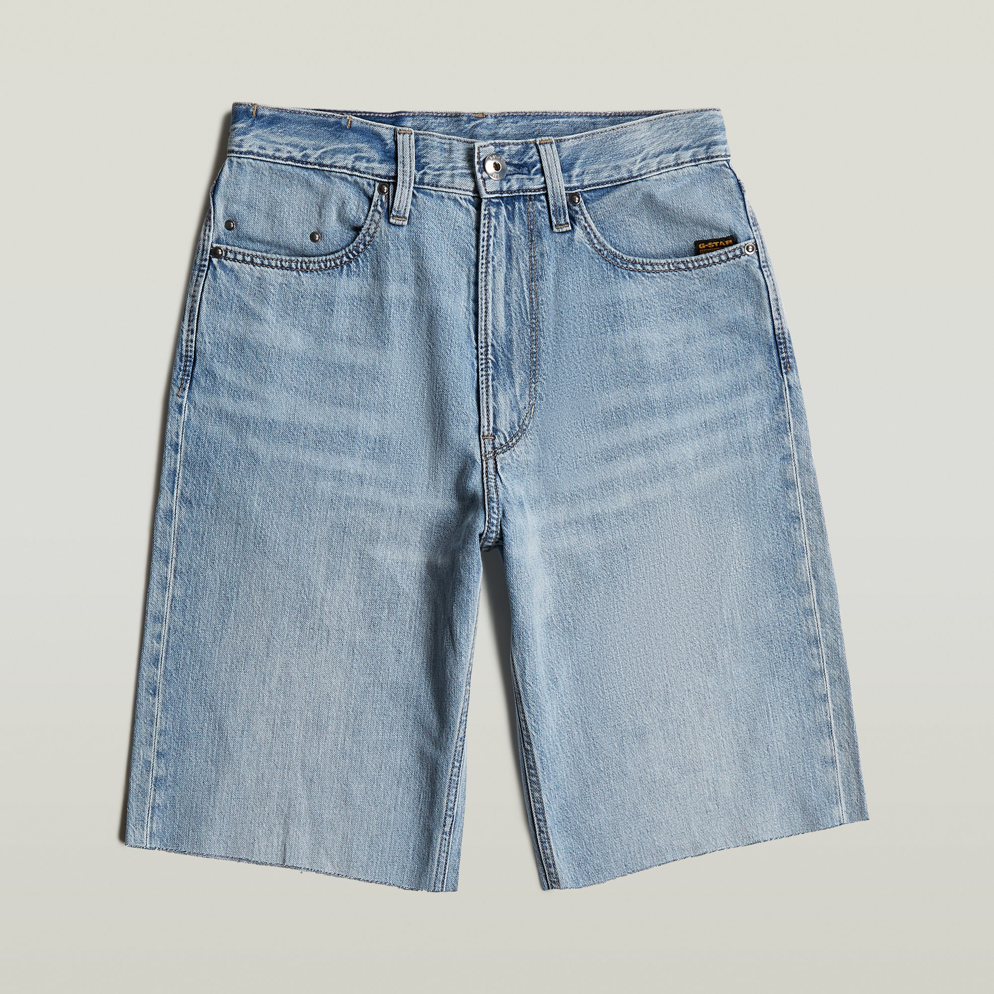 G-Star RAW Type 96 Loose Short Lichtblauw Dames