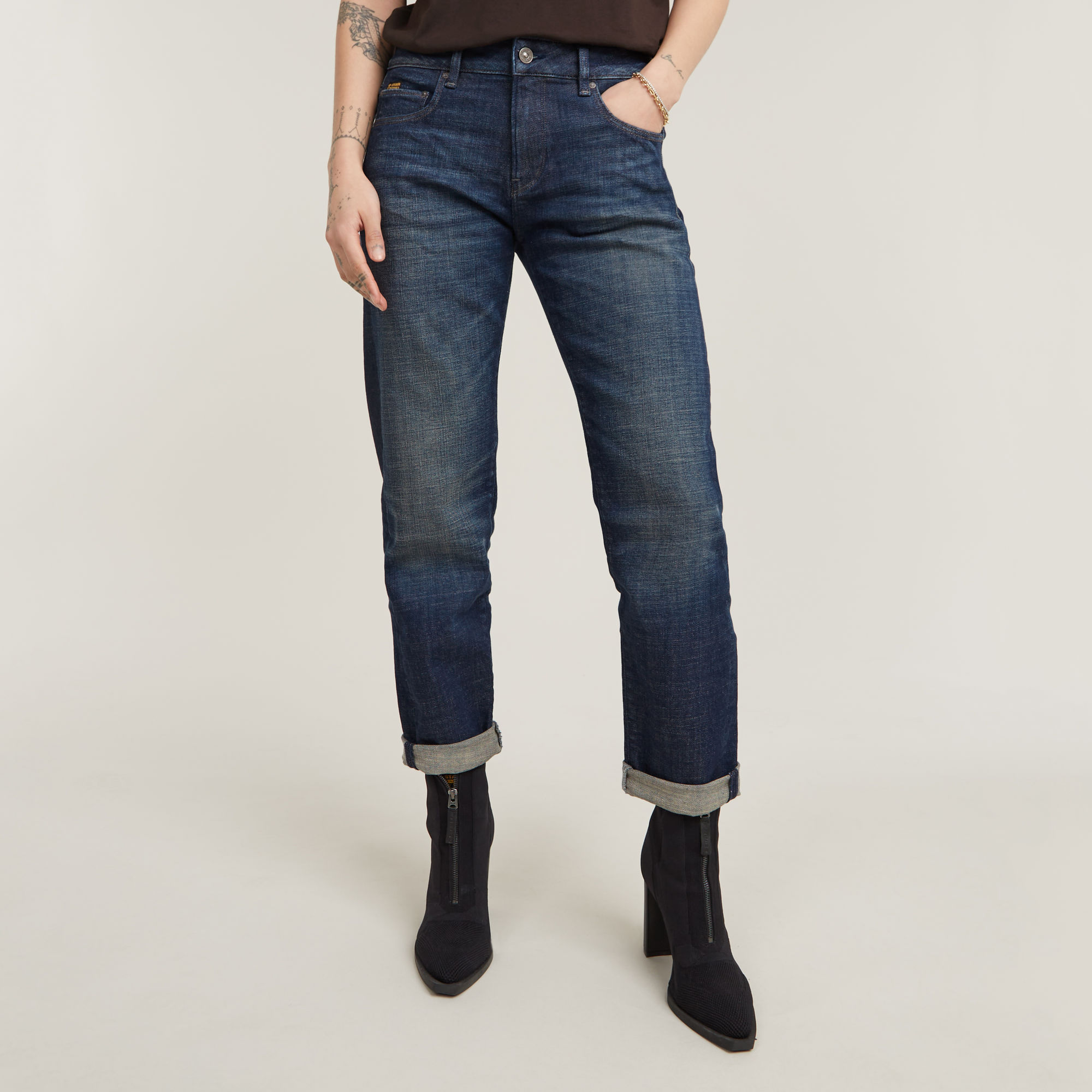 

Kate Boyfriend Jeans - Dark blue - Women