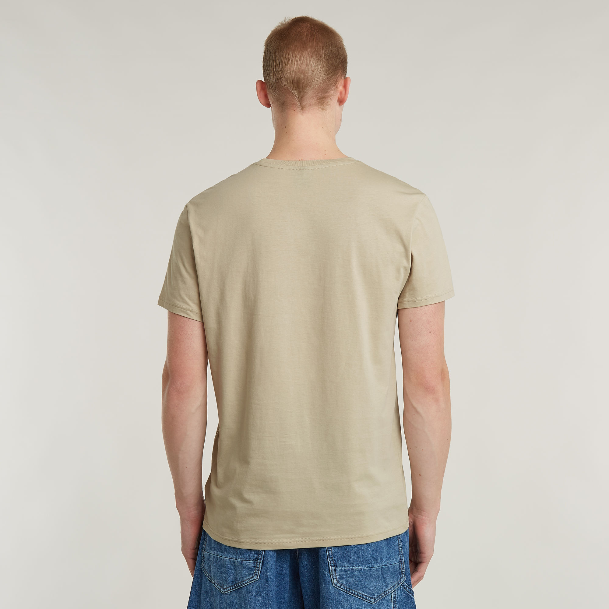 G-Star RAW Base-S T-Shirt Beige Heren