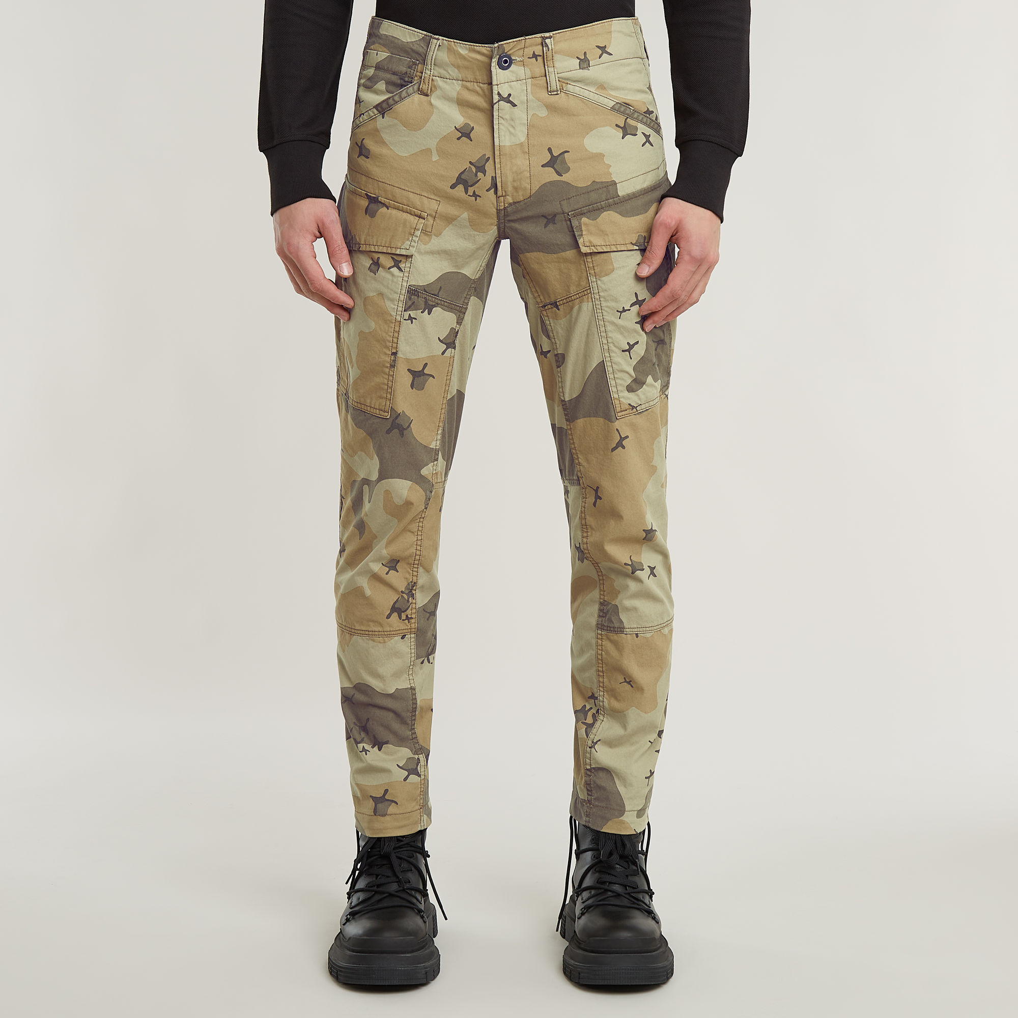 Cargo Pants Regular Tapered - Mehrfarbig - Herren