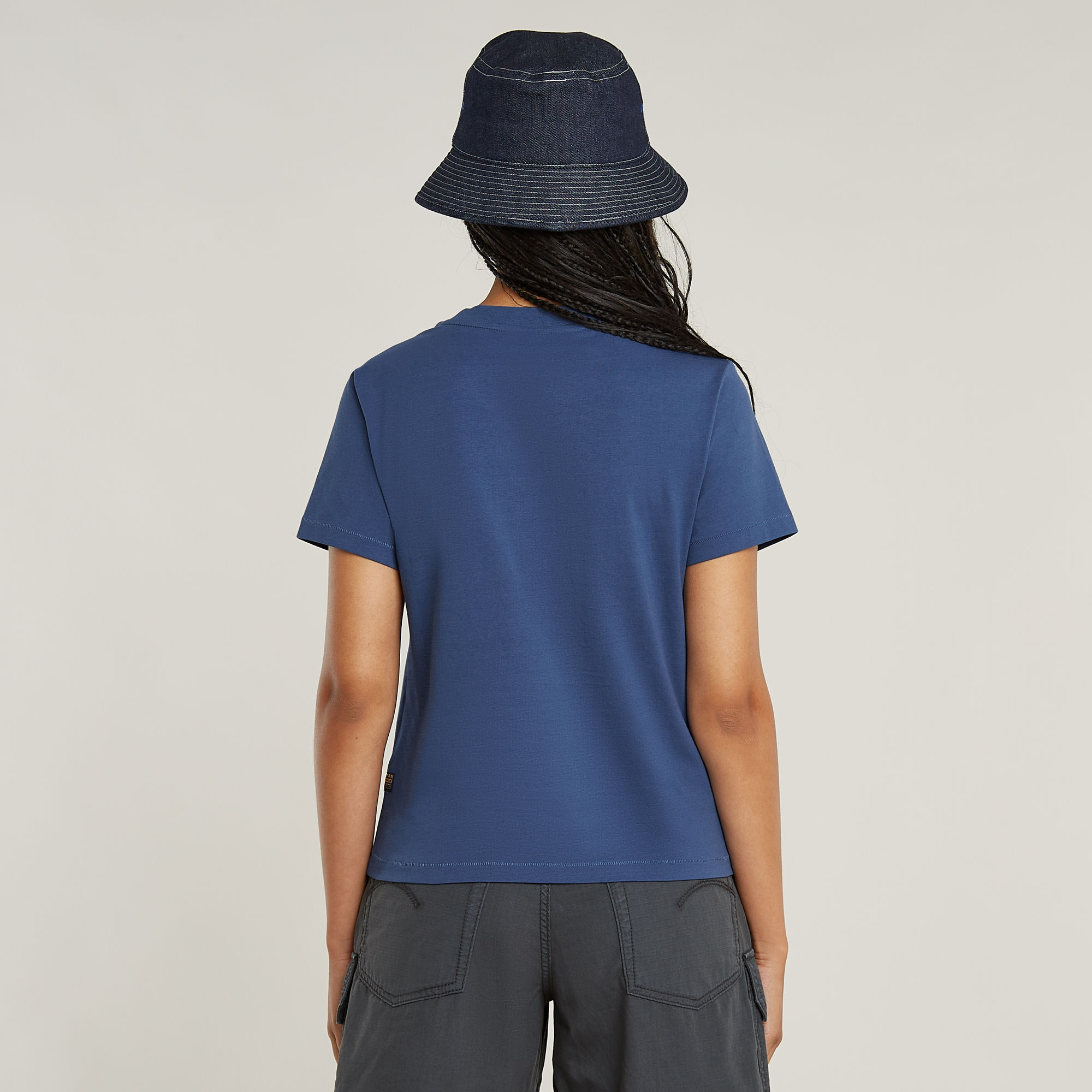 G-Star RAW Nifous Top Midden blauw Dames