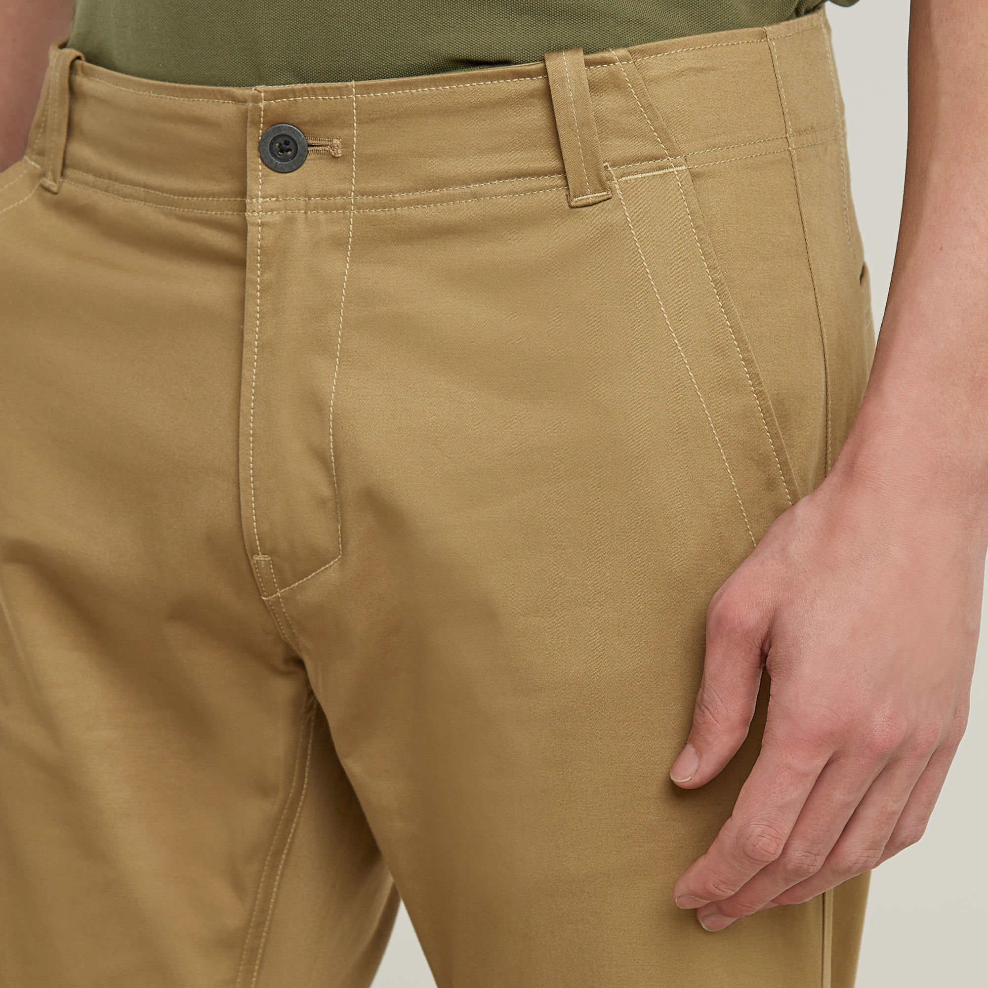 G-Star RAW Mosa Straight Chino Beige Heren
