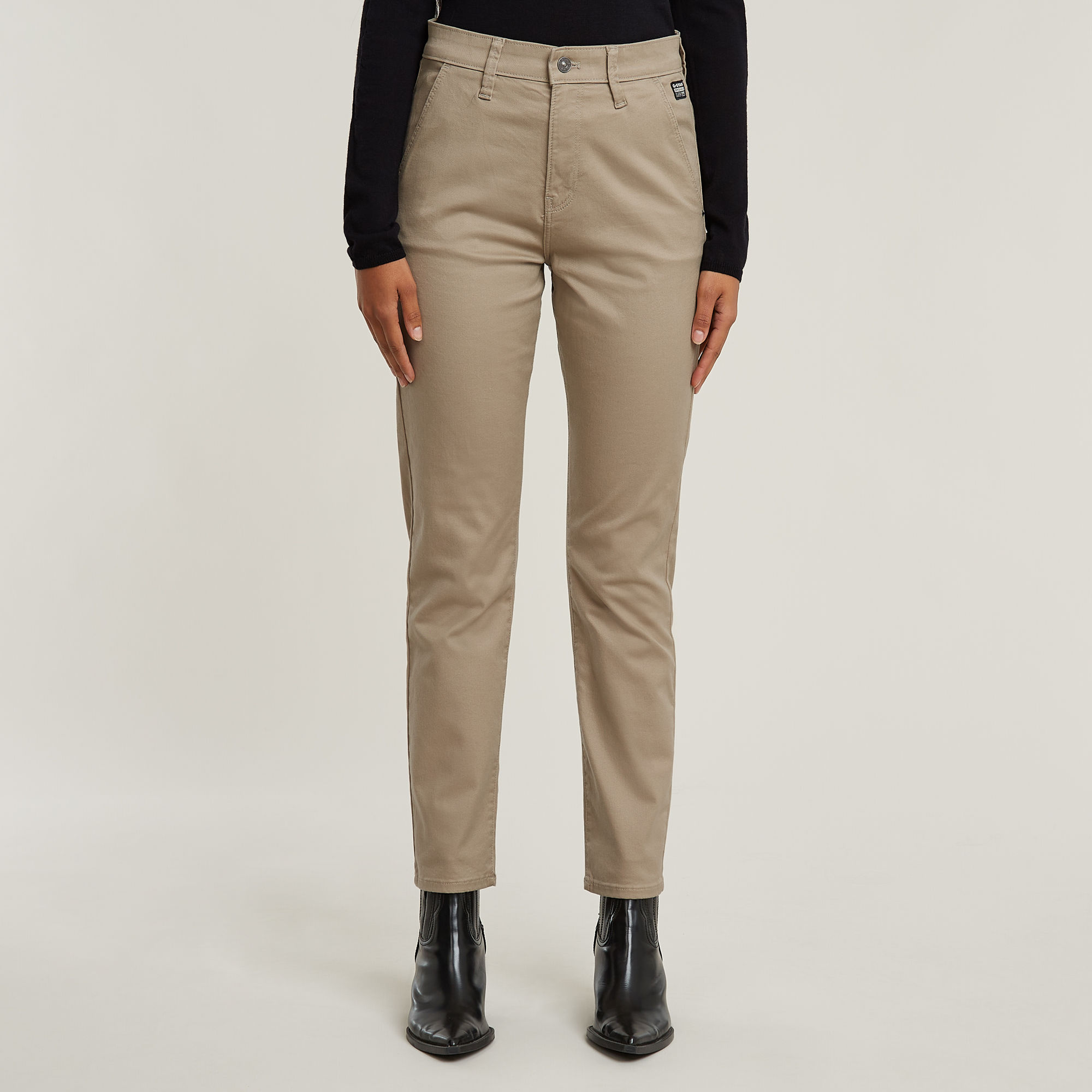 Slim Chino - Beige - Damen