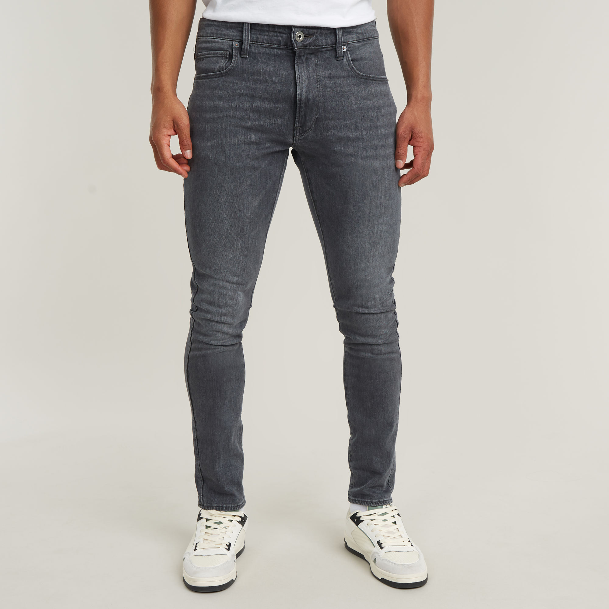 

3301 Skinny Jeans - Black - Men