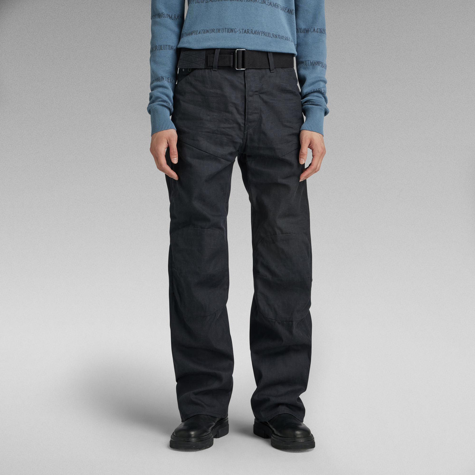 

Unisex GSRR 5620 3D Loose Jeans - Zwart - Heren