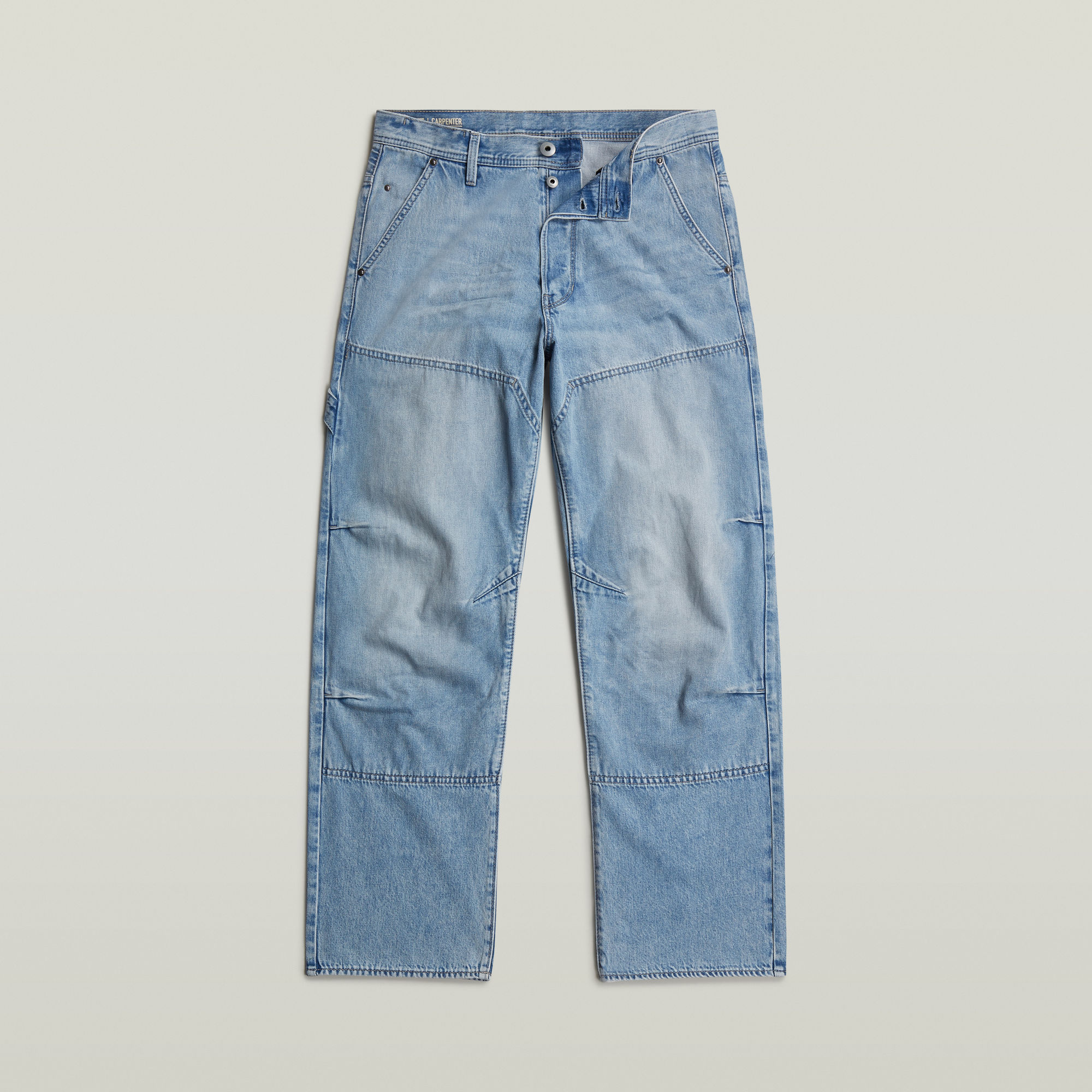 G-Star RAW Carpenter 3D Loose Jeans Lichtblauw Heren
