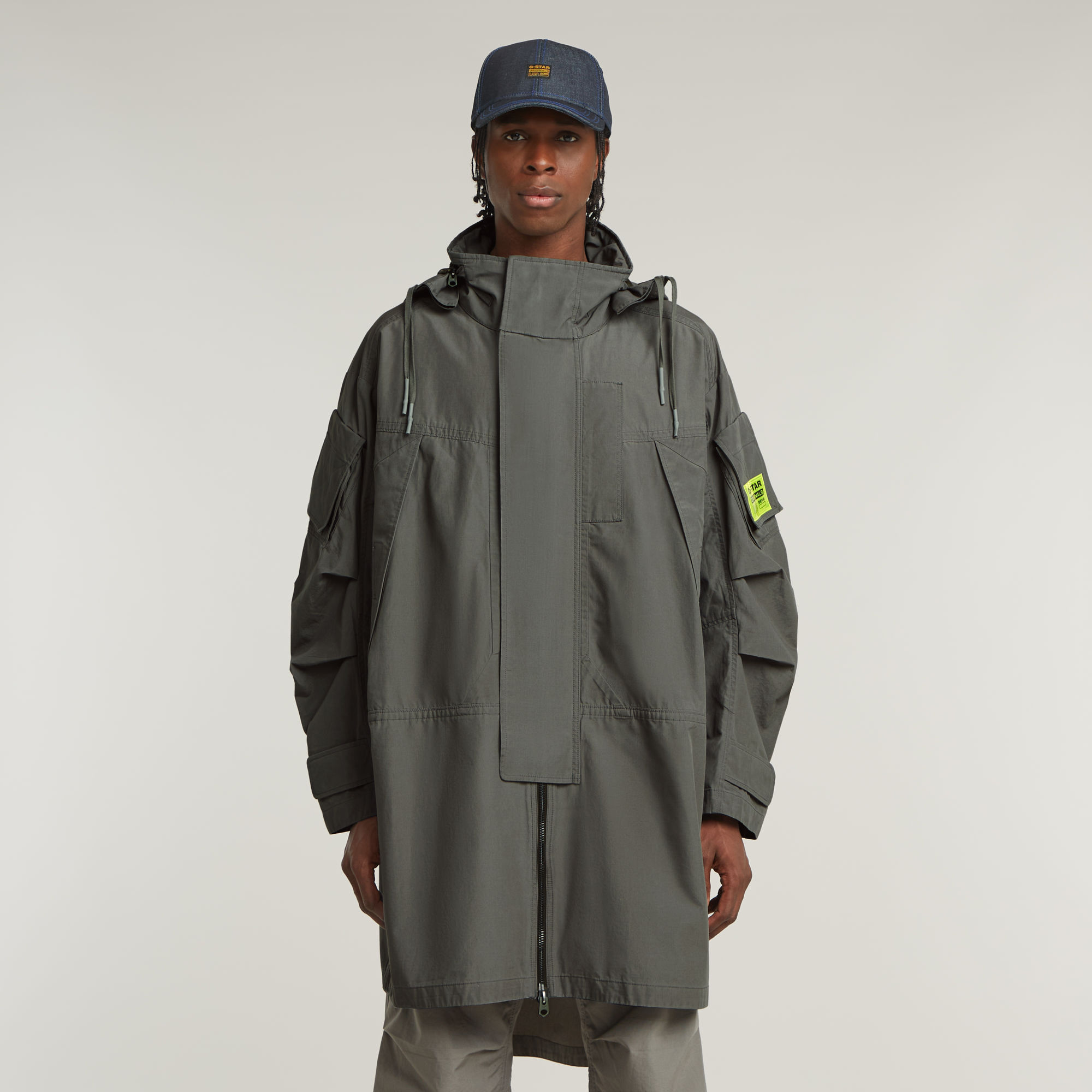 

Balloon Shell Parka - Grey - Men