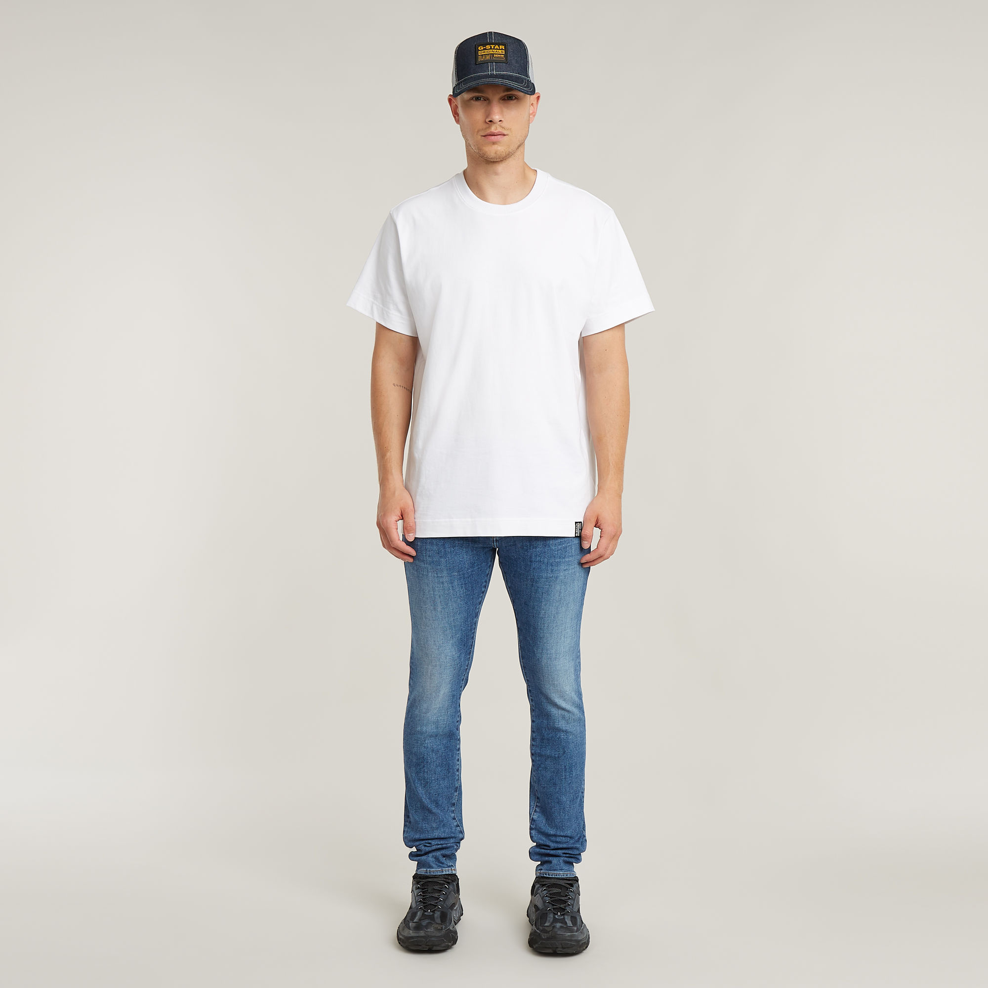 Thumbnail - Revend FWD Skinny Jeans - Mittelblau - Herren