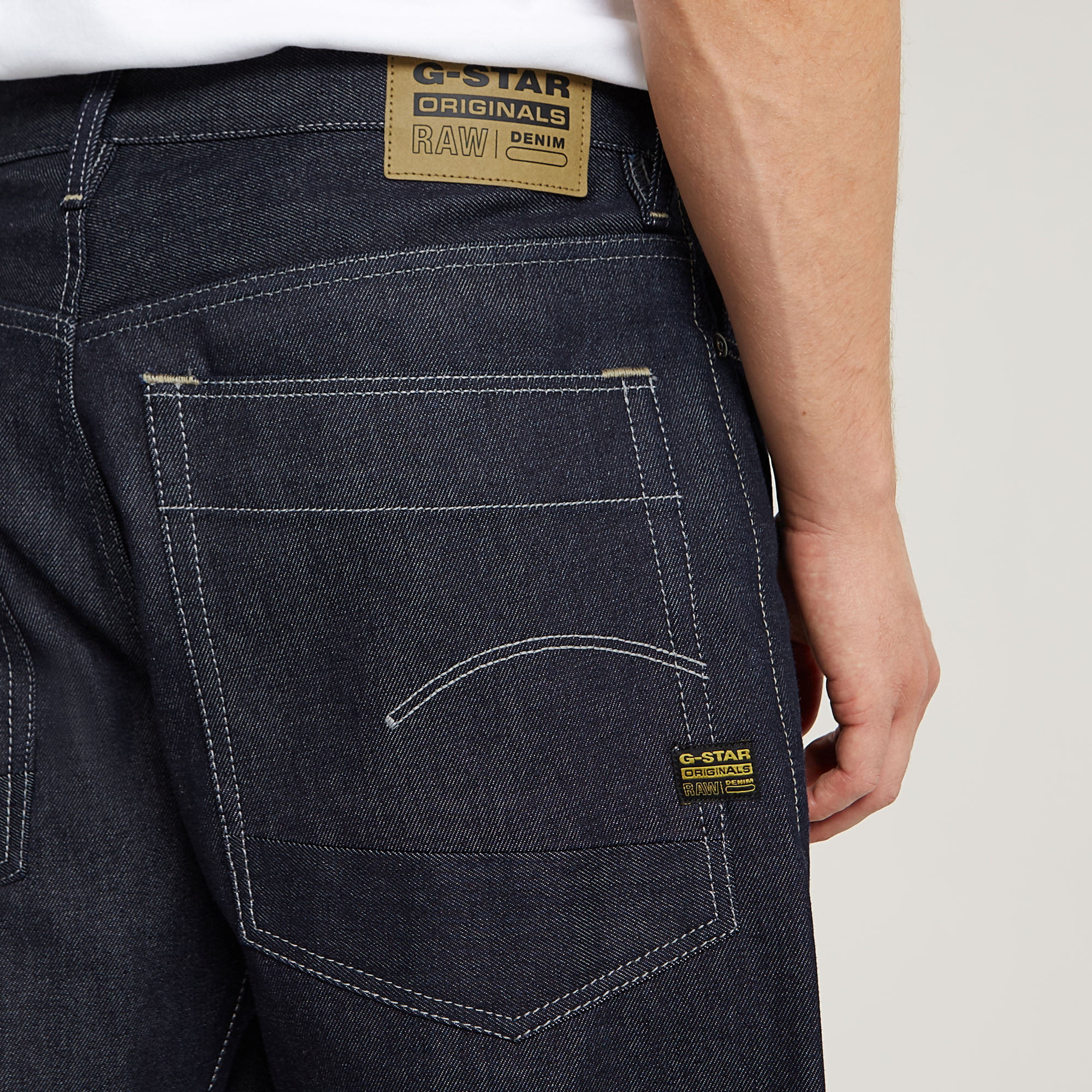G-Star RAW Bend 3D Loose Jeans Donkerblauw Heren
