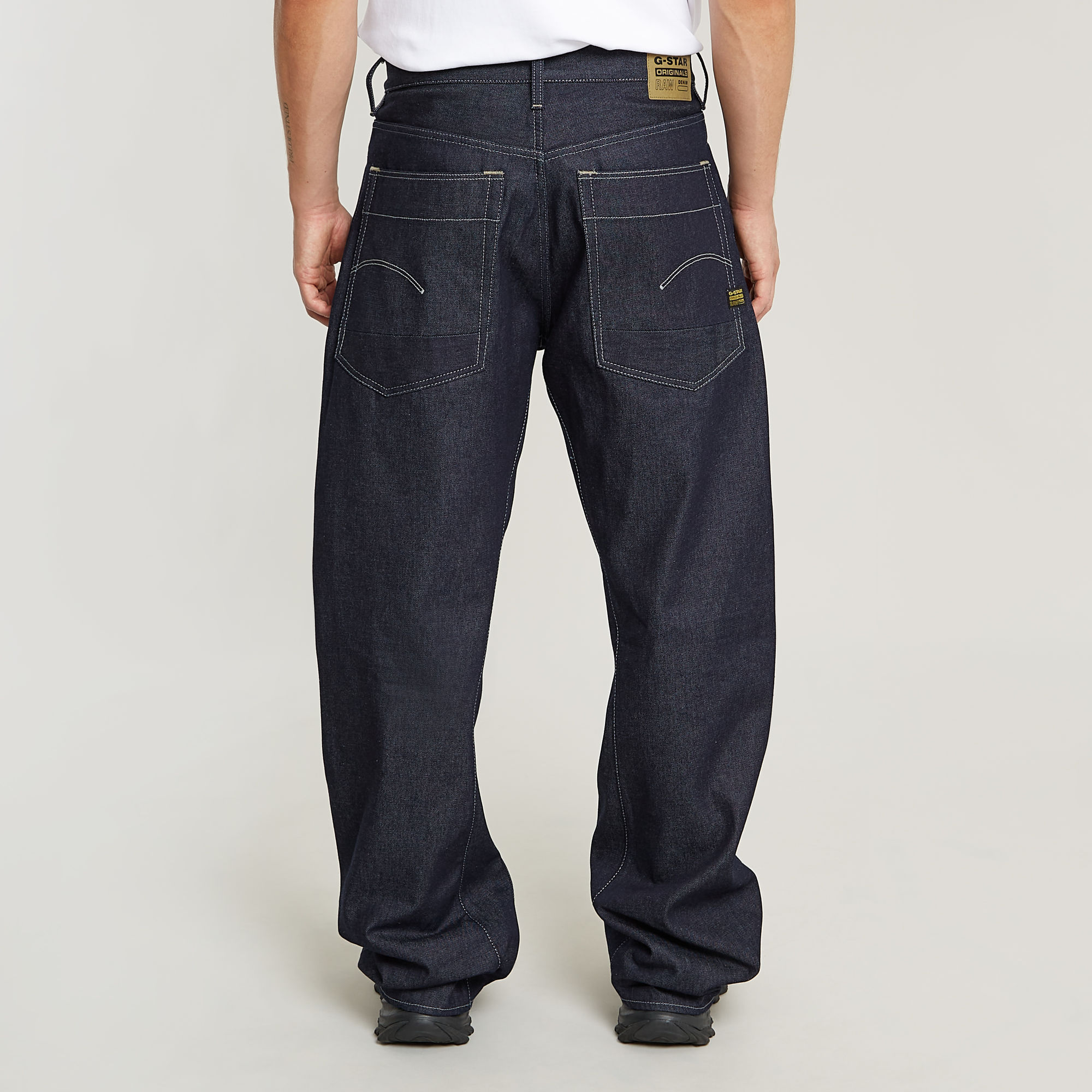 G-Star RAW Bend 3D Loose Jeans Donkerblauw Heren