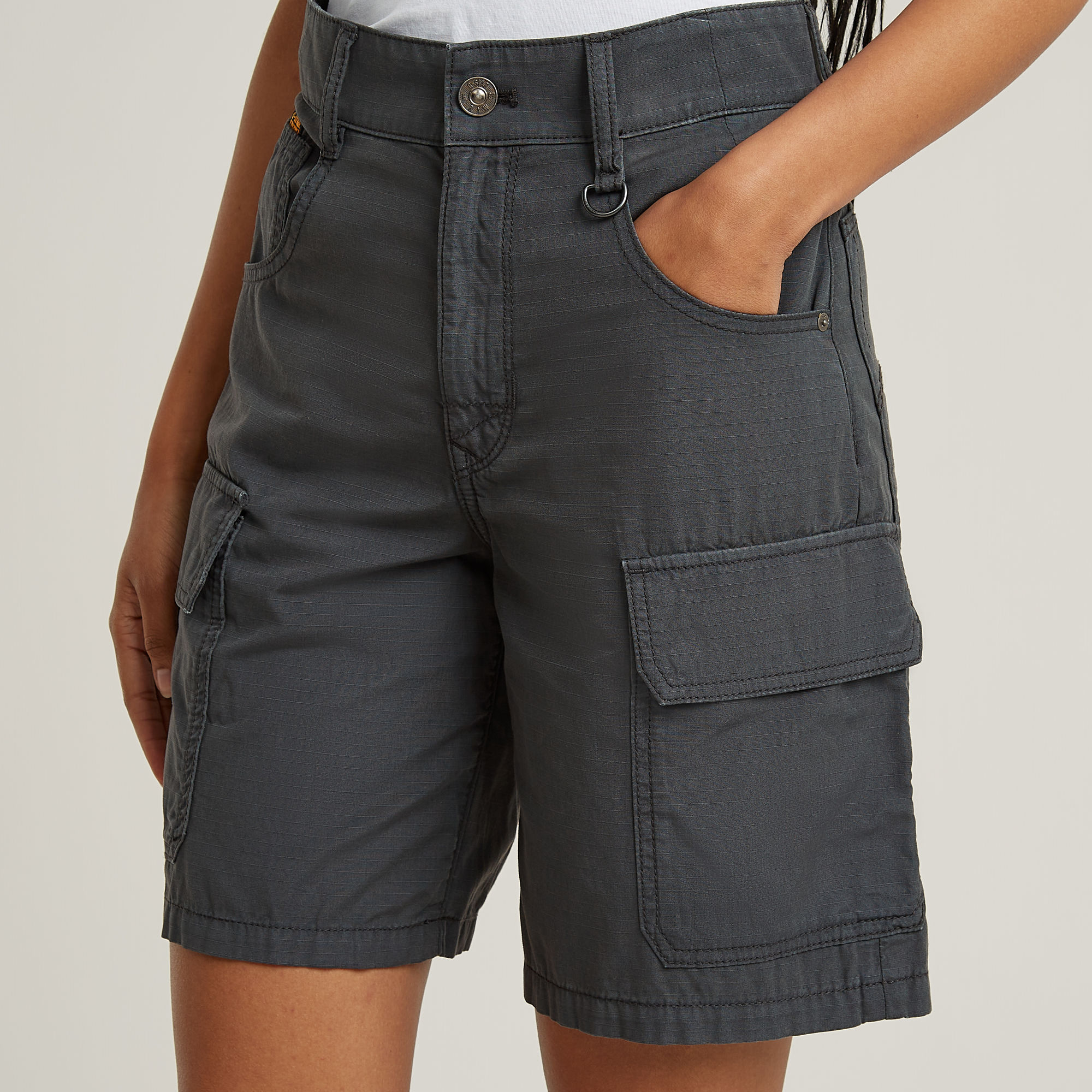 G-Star RAW Skater Cargo Bermuda Short Grijs Dames