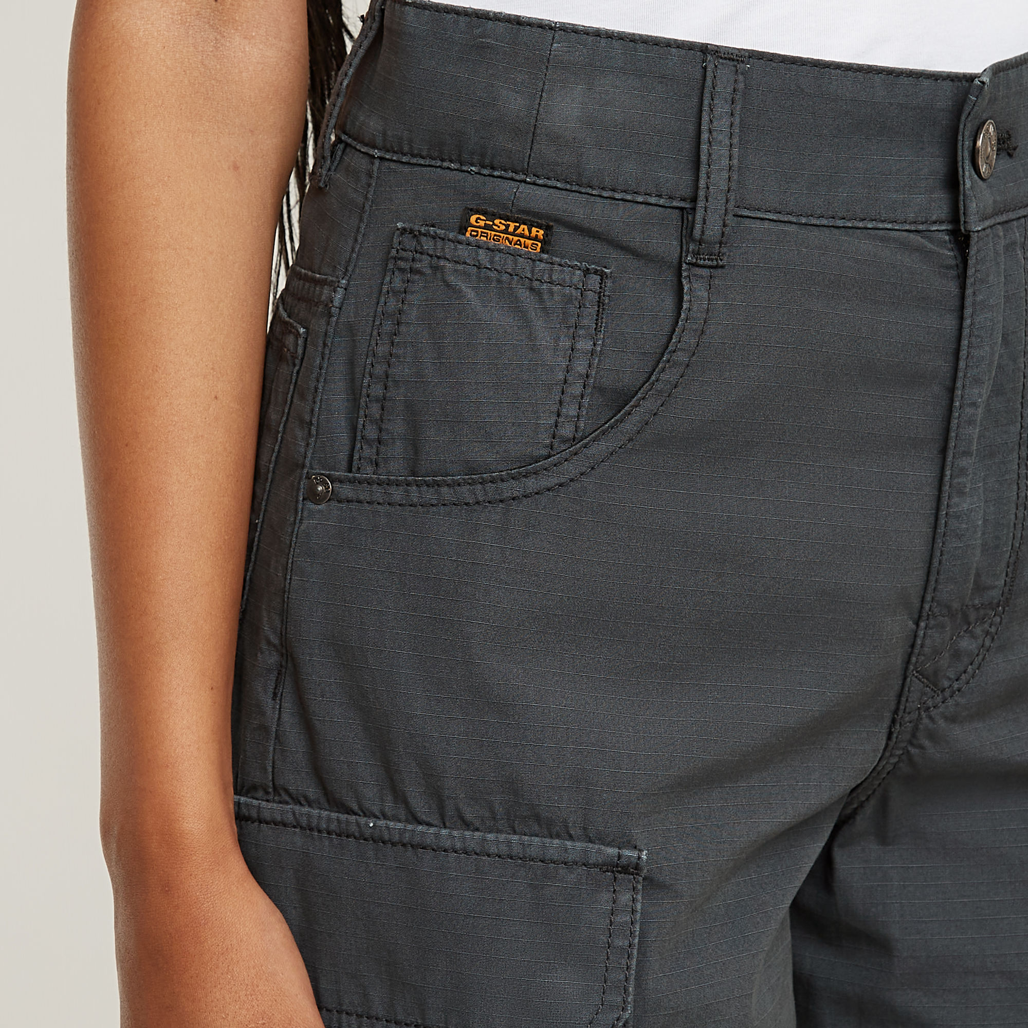 G-Star RAW Skater Cargo Bermuda Short Grijs Dames