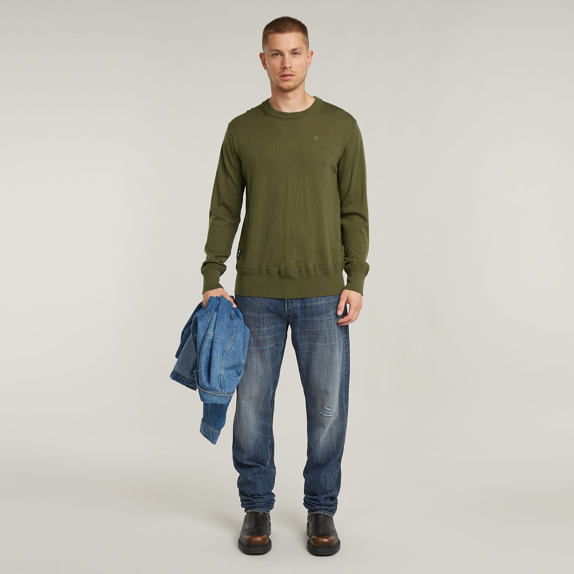 G-Star RAW Morry FWD 3D Regular Tapered Jeans Midden blauw Heren