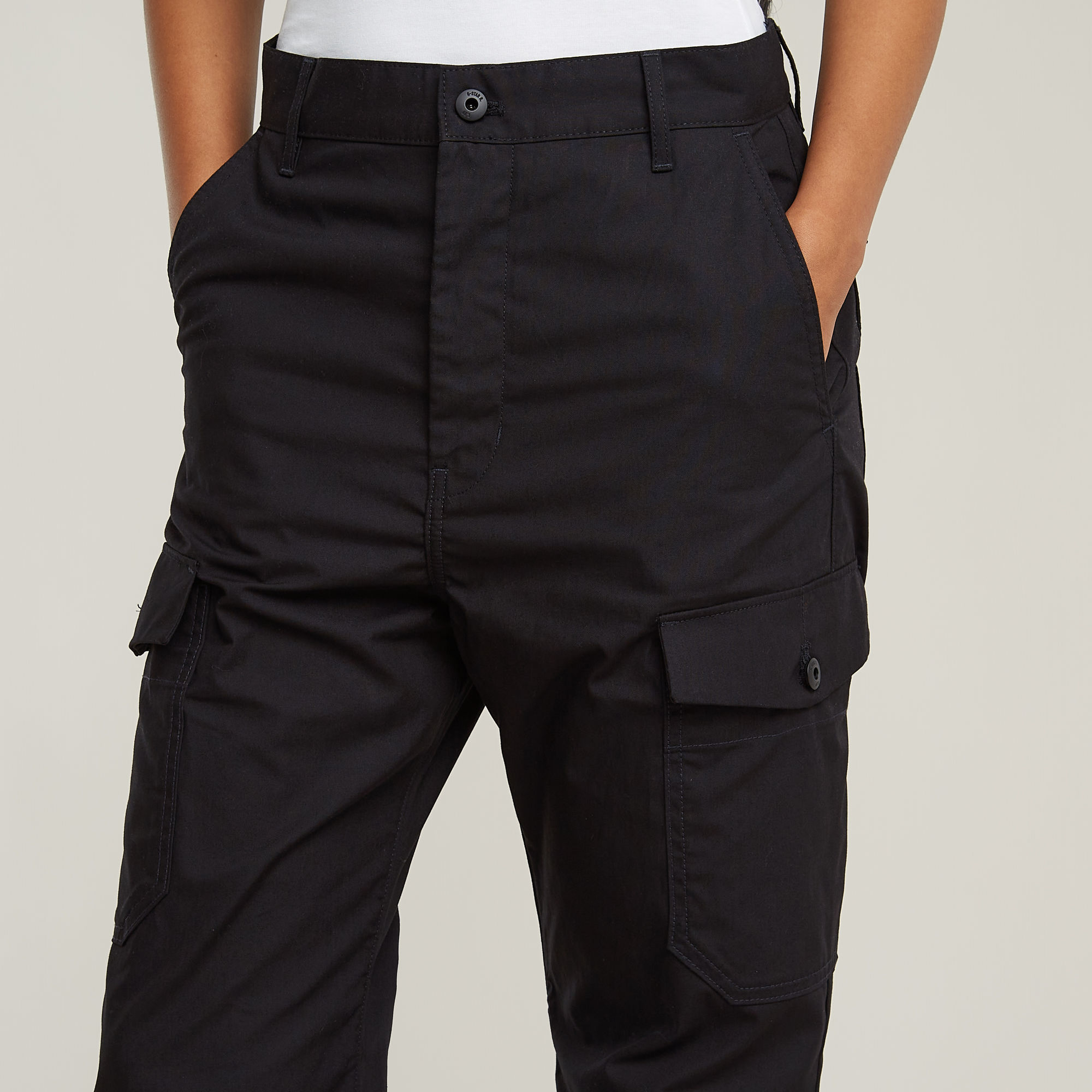 G-Star RAW Regular Cargo Broek Zwart Dames