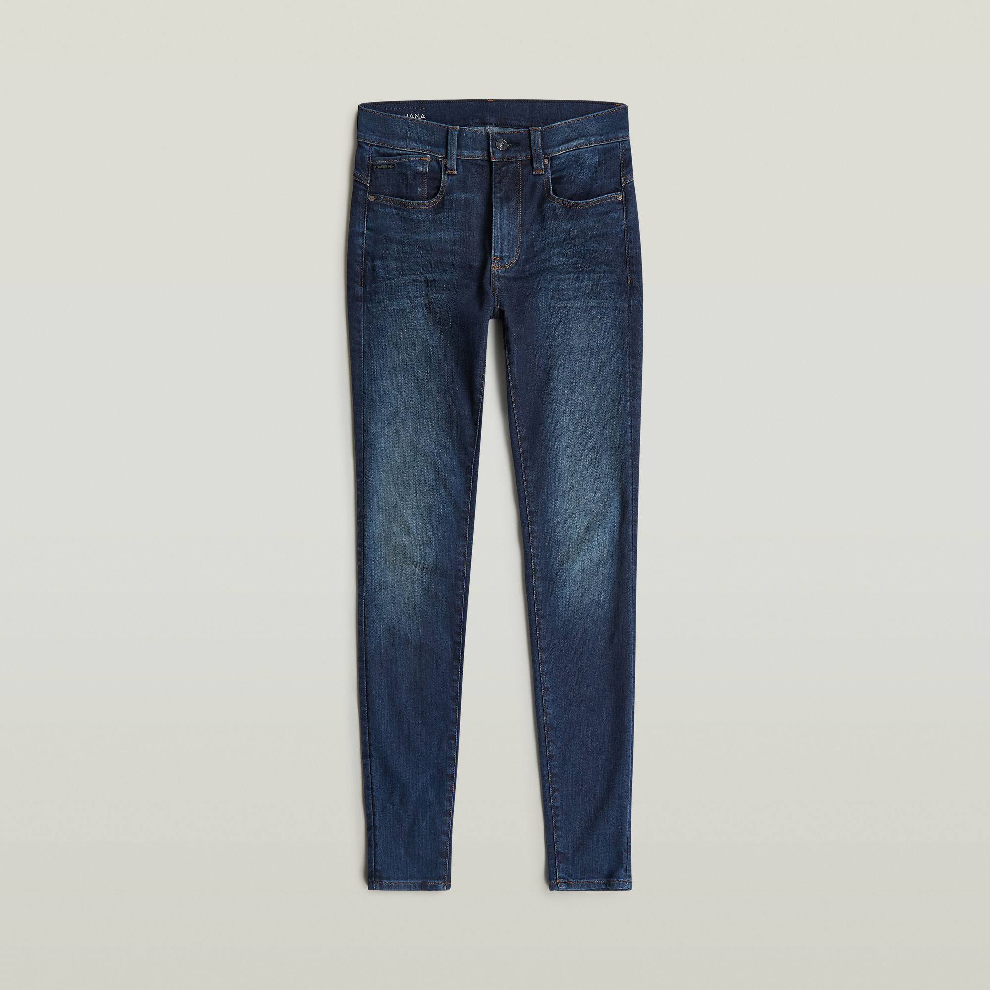 G-Star RAW Lhana Skinny Jeans Donkerblauw Dames