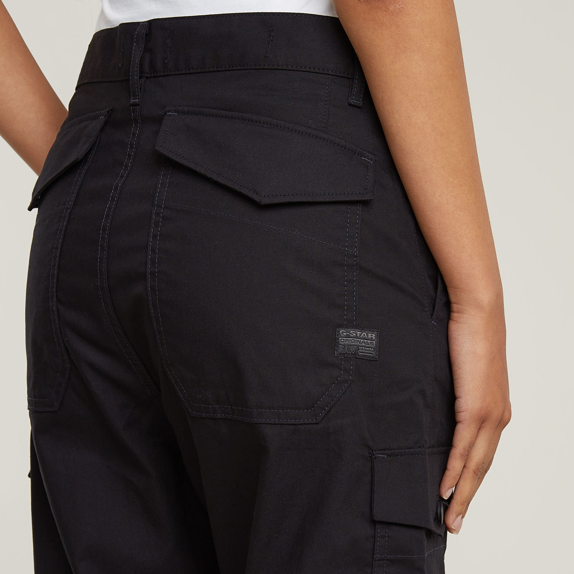G-Star RAW Regular Cargo Broek Zwart Dames