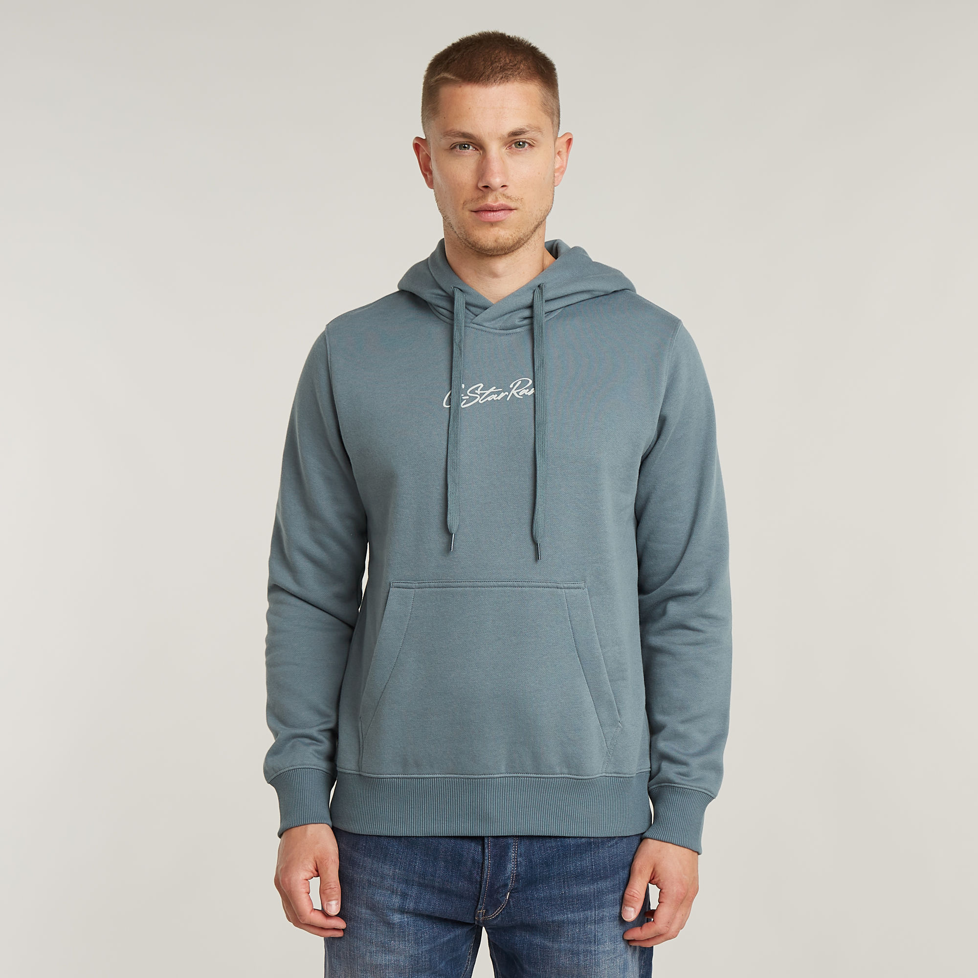 G-Star RAW Autograph Hoodie Grijs Heren