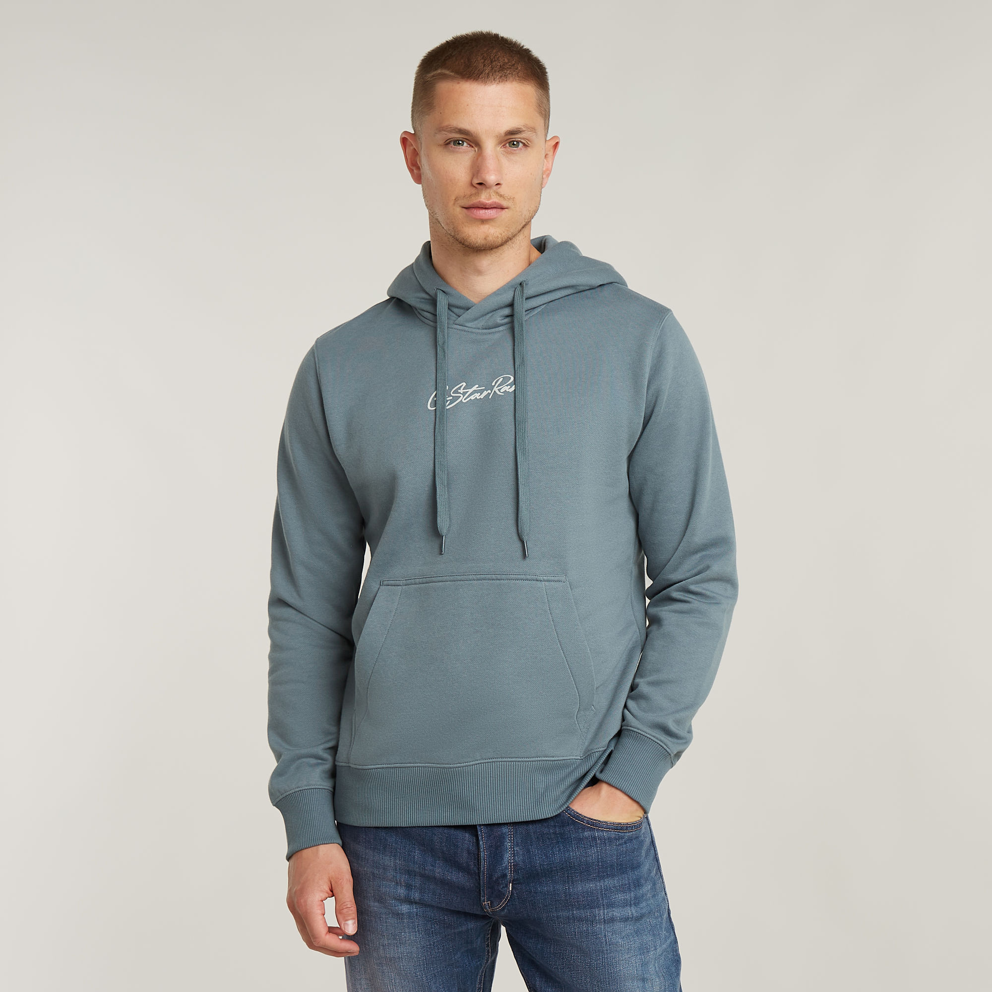 G-Star RAW Autograph Hoodie Grijs Heren
