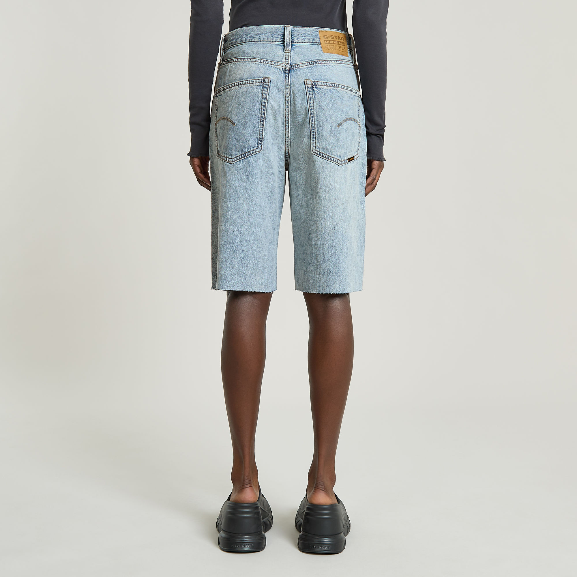 G-Star RAW Type 96 Loose Short Lichtblauw Dames