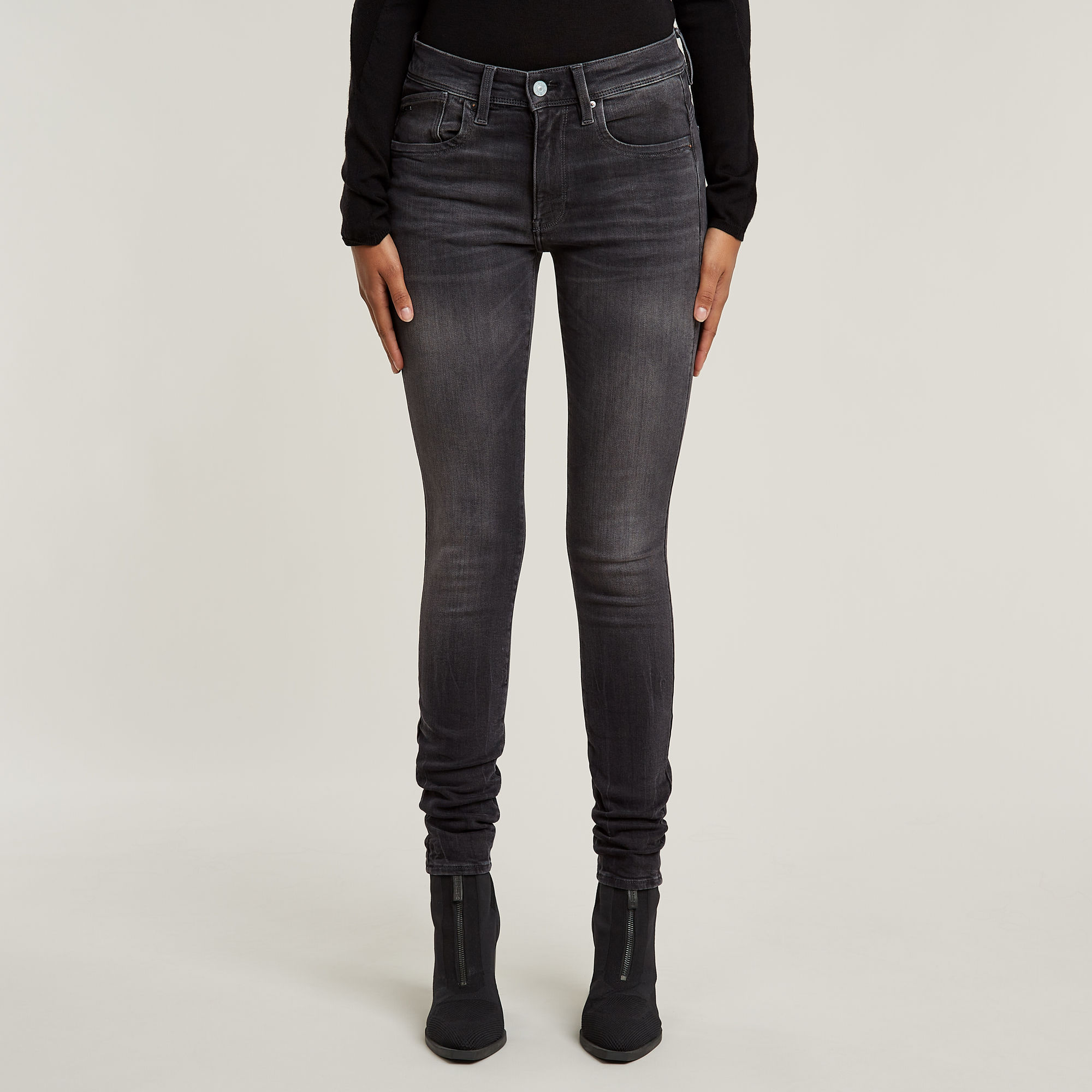 

Lhana Super Skinny Jeans - Grau - Damen
