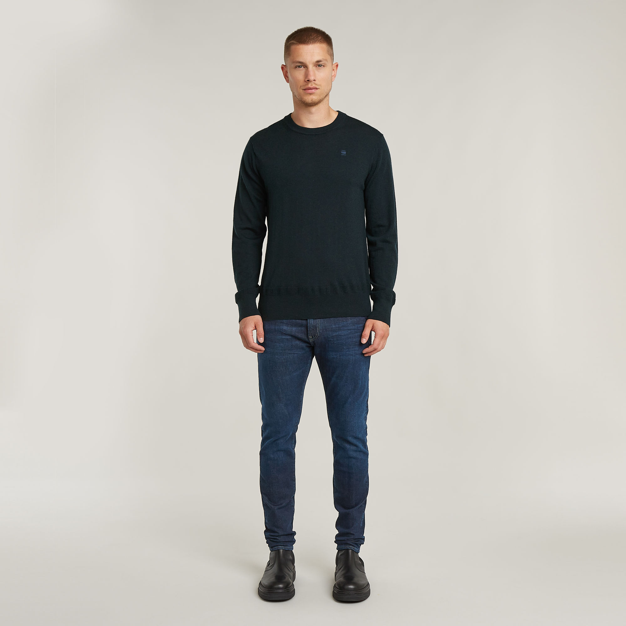 G-Star RAW Lancet Skinny Jeans Donkerblauw Heren