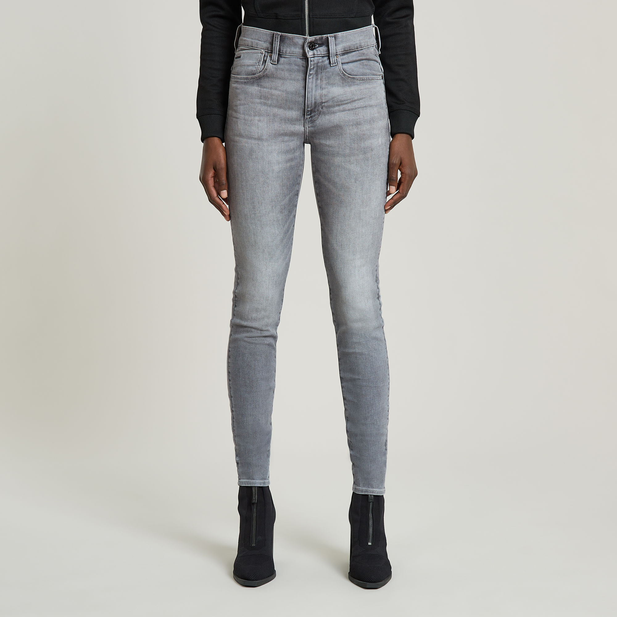 Lhana Skinny Jeans - Grau - Damen