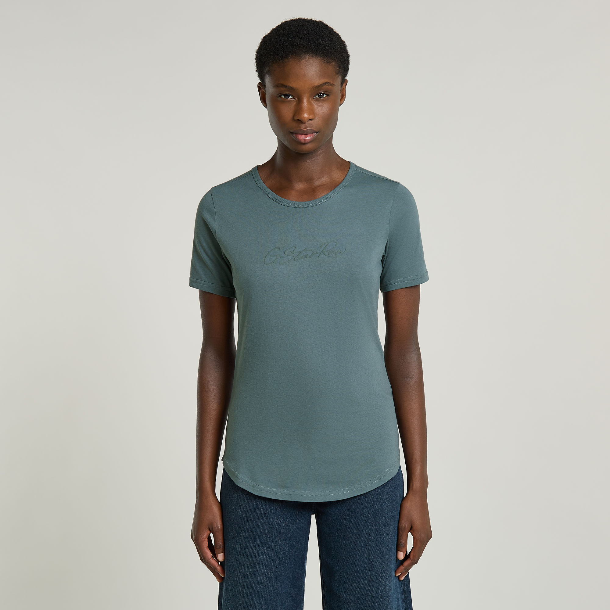 Autograph Slim Top - Grau - Damen