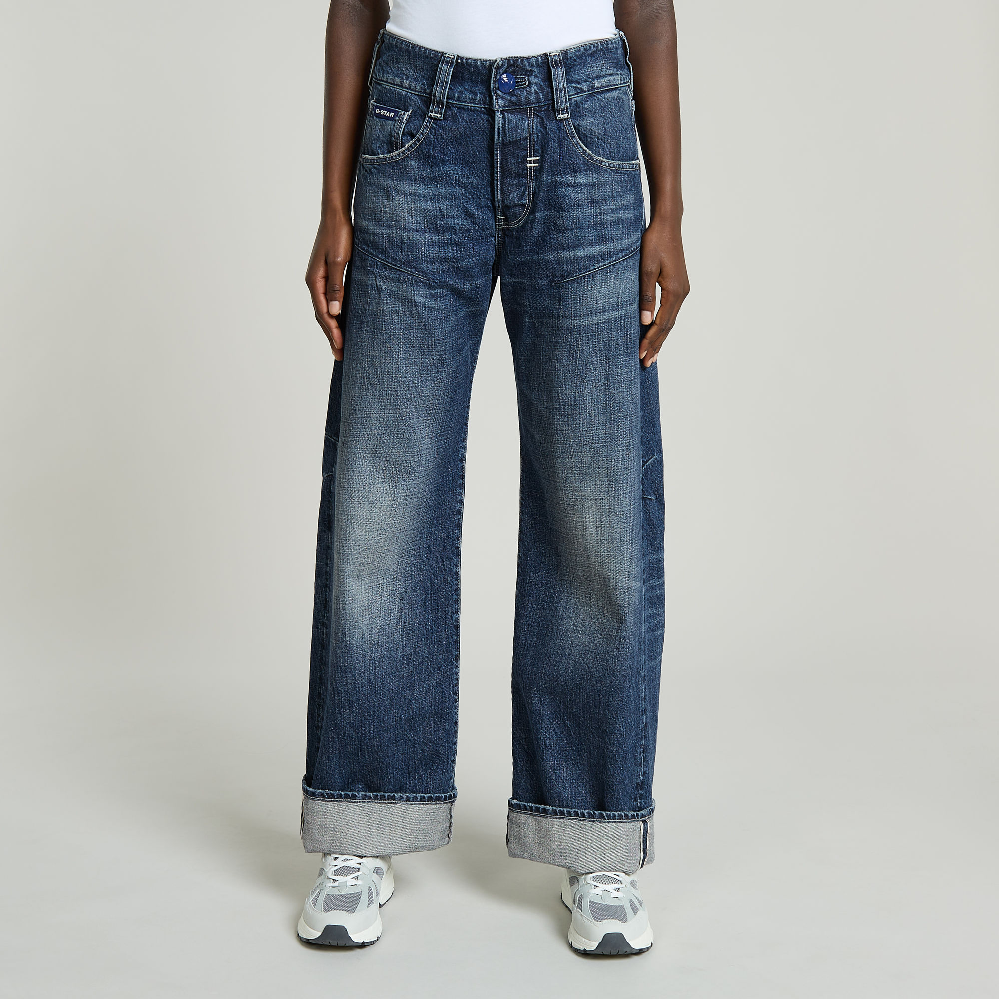 G-Star RAW G-STAR Origins Bowey 3D Selvedge Jeans - Donkerblauw - Dames