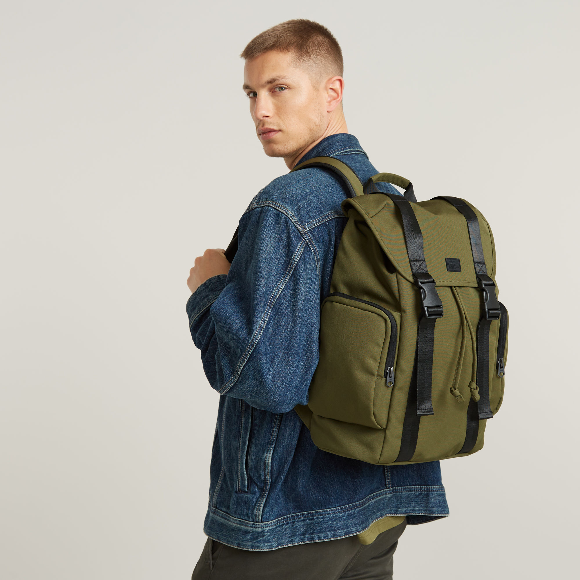 G-Star RAW Cargo Rugzak Groen Heren