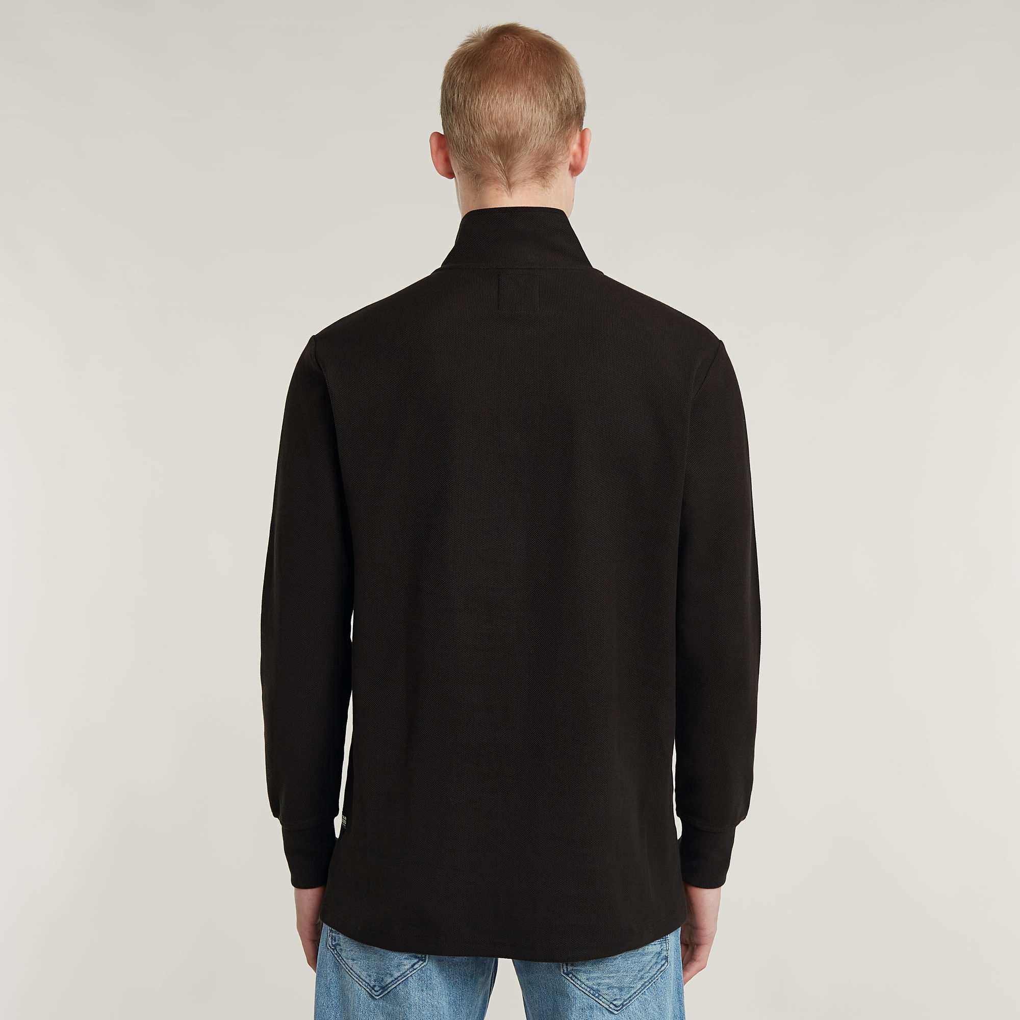 G-Star RAW Half Zip Tweeter Zwart Heren