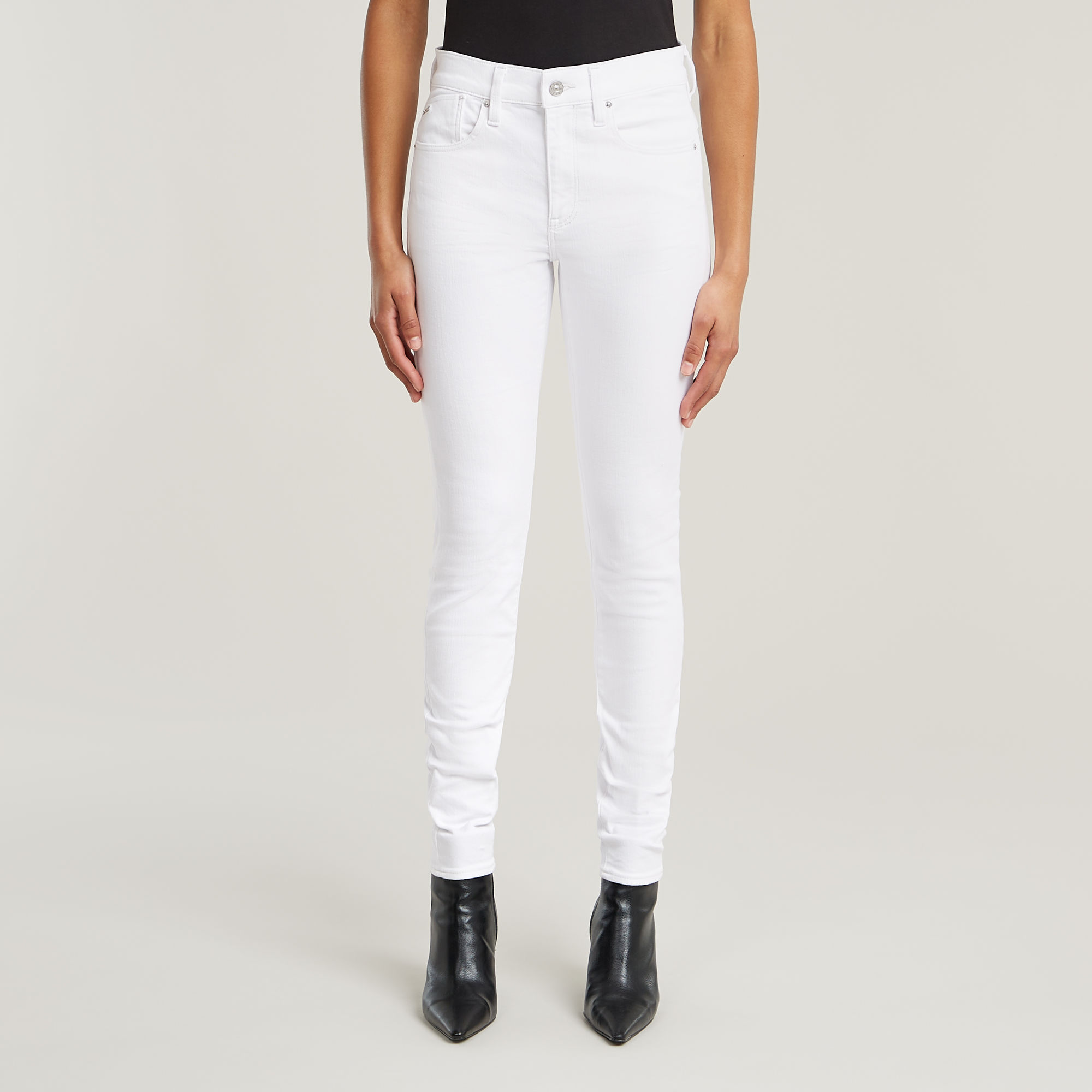 G-Star RAW Lhana Skinny Jeans - Wit - Dames