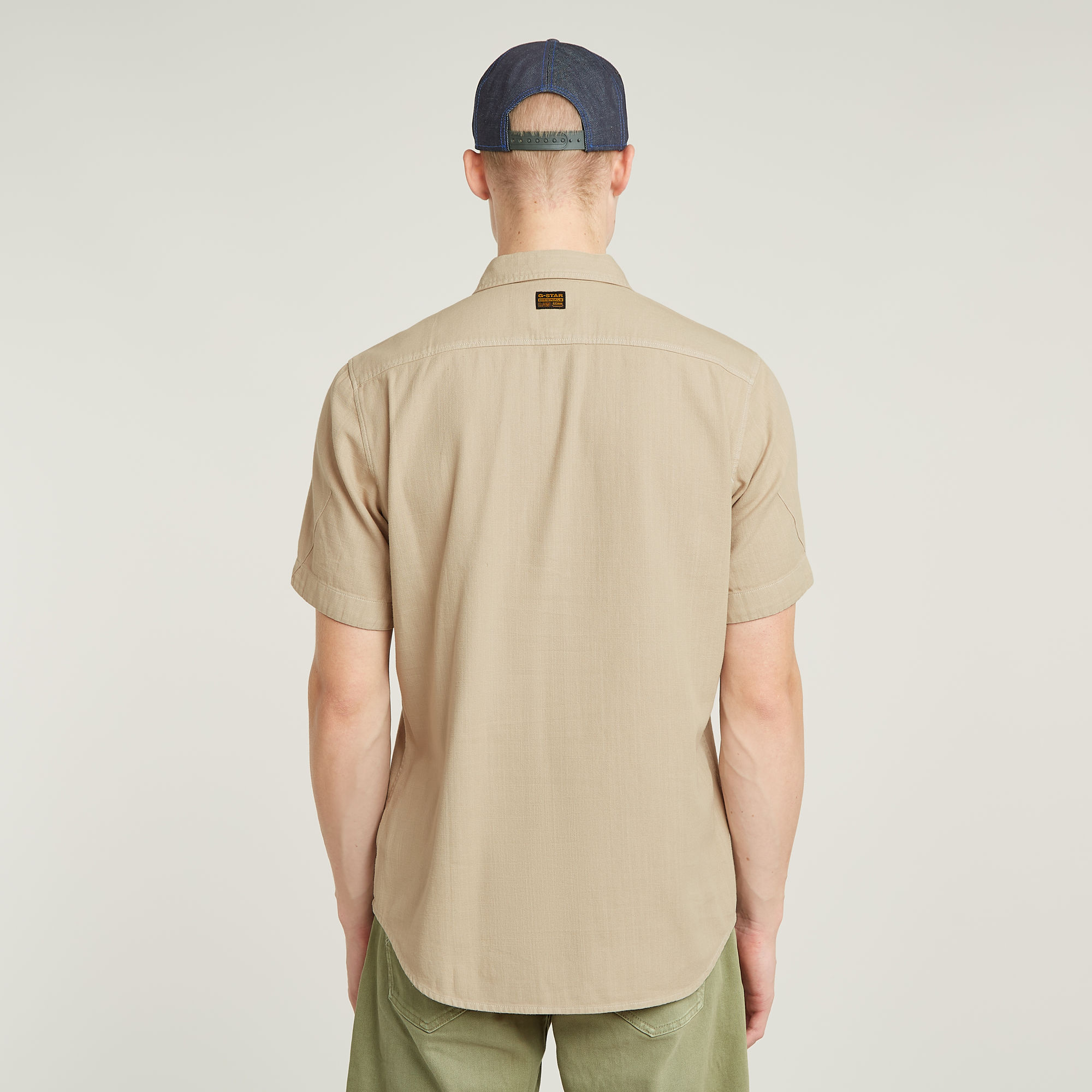 G-Star RAW Marine Slim Shirt Beige Heren