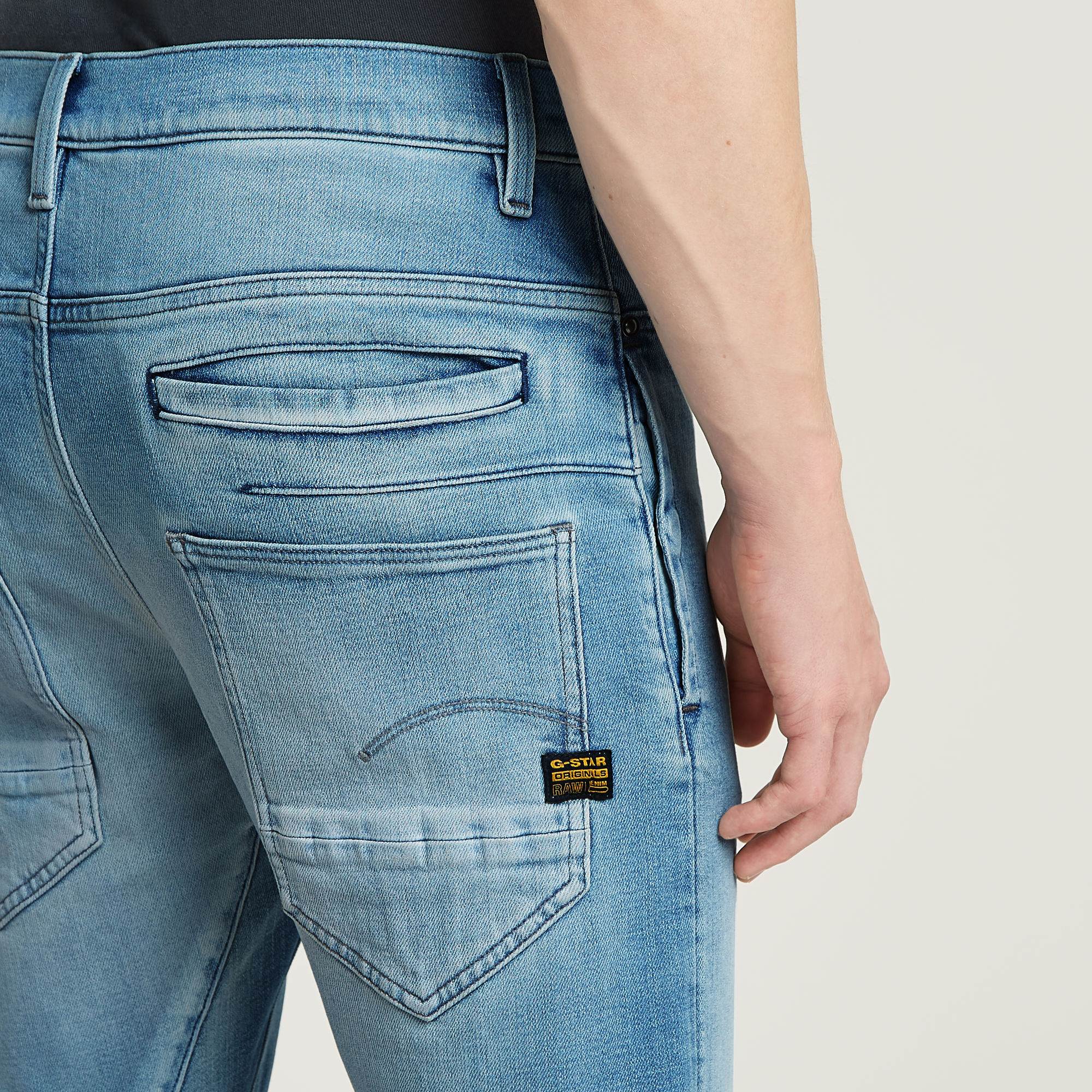 G-Star RAW D-Staq 3D Slim Jeans Lichtblauw Heren