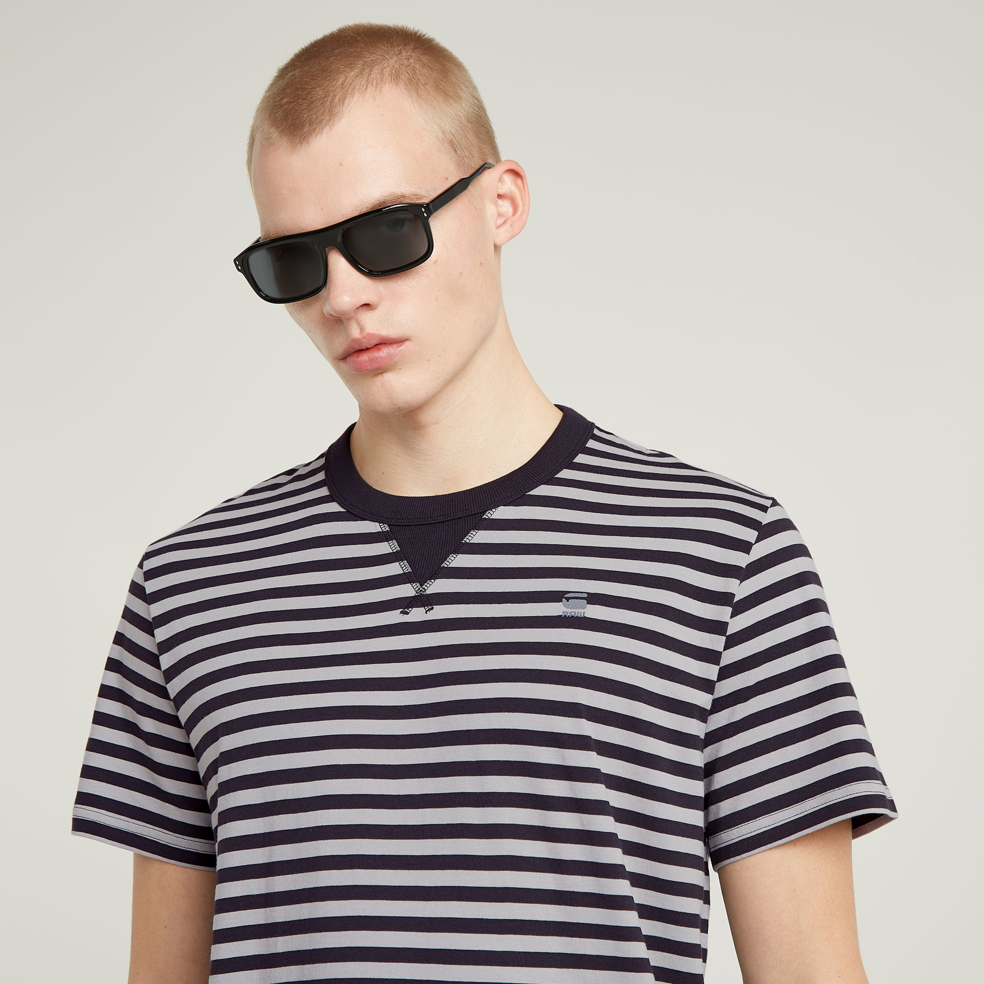 G-Star RAW Nifous Stripe T-Shirt Meerkleurig Heren